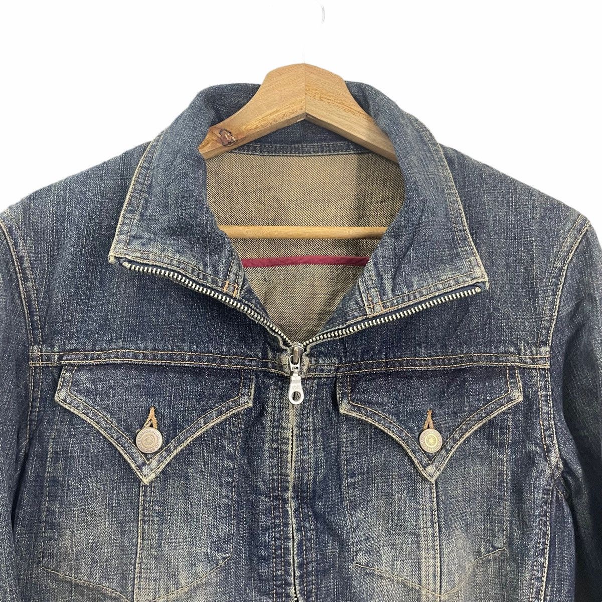 Japanese Brand × Tornado Mart 💥 BONDAGE JEAN JACKET TORNADO MART JAPAN Size US M / EU 48-50 / 2 - 6 Thumbnail