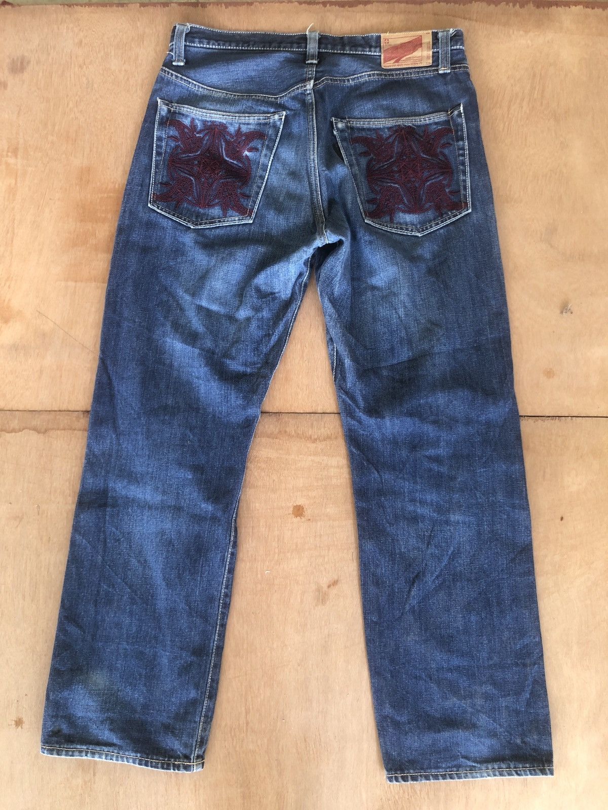 Japanese Brand Subciety Selvedge Denim Jeans Size US 30 / EU 46 - 2 Thumbnail