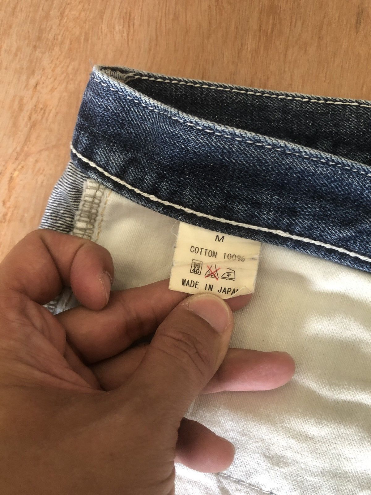 Japanese Brand Subciety Selvedge Denim Jeans Size US 30 / EU 46 - 8 Thumbnail