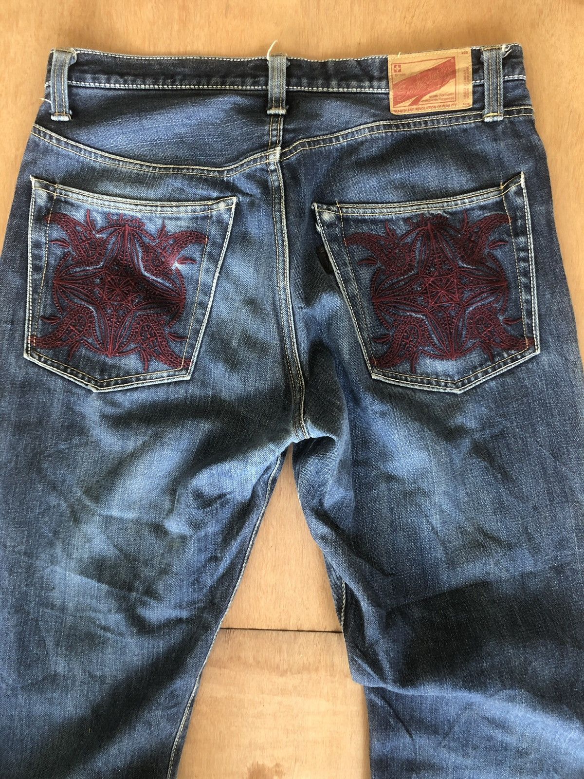 Japanese Brand Subciety Selvedge Denim Jeans Size US 30 / EU 46 - 7 Thumbnail