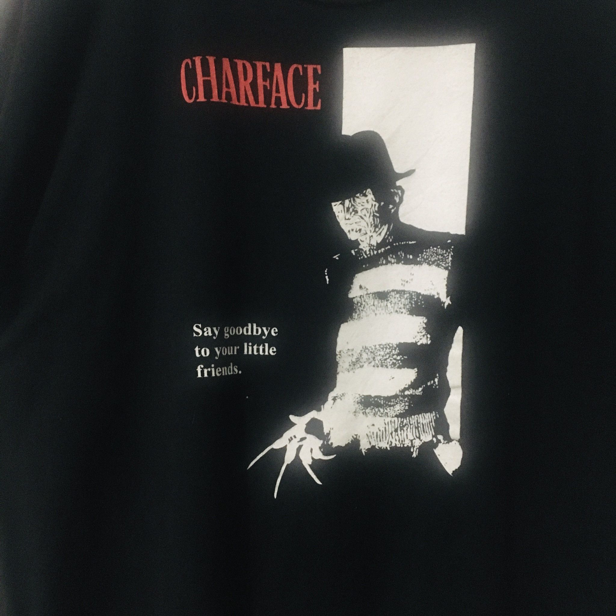 Expert Horror × Vintage Scarface x Freddy tee Size US M / EU 48-50 / 2 - 2 Thumbnail