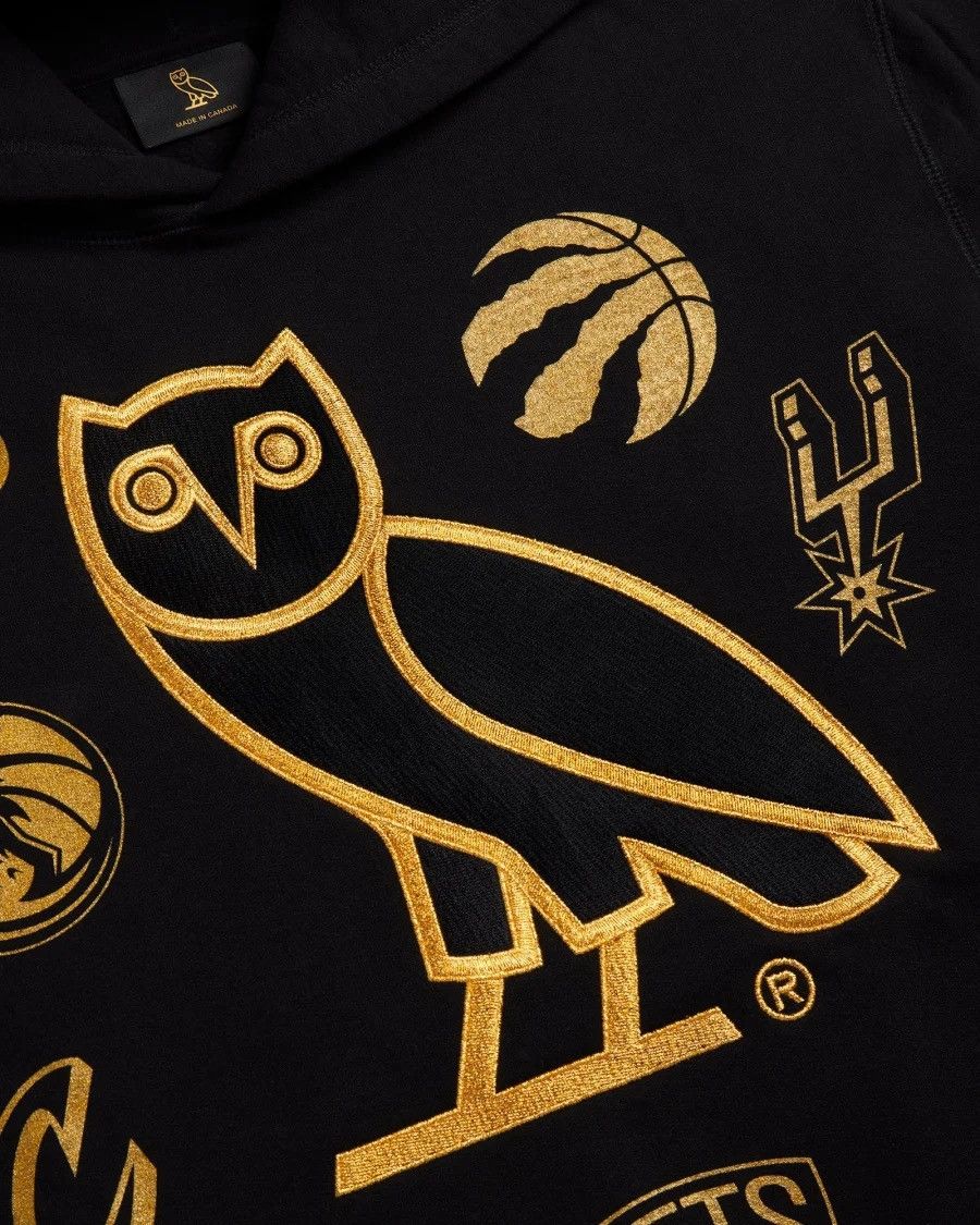 Drake OVO X NBA TEAM ICONS OG OWL HOODIE 2022 Size US XL / EU 56 / 4 - 11 Thumbnail