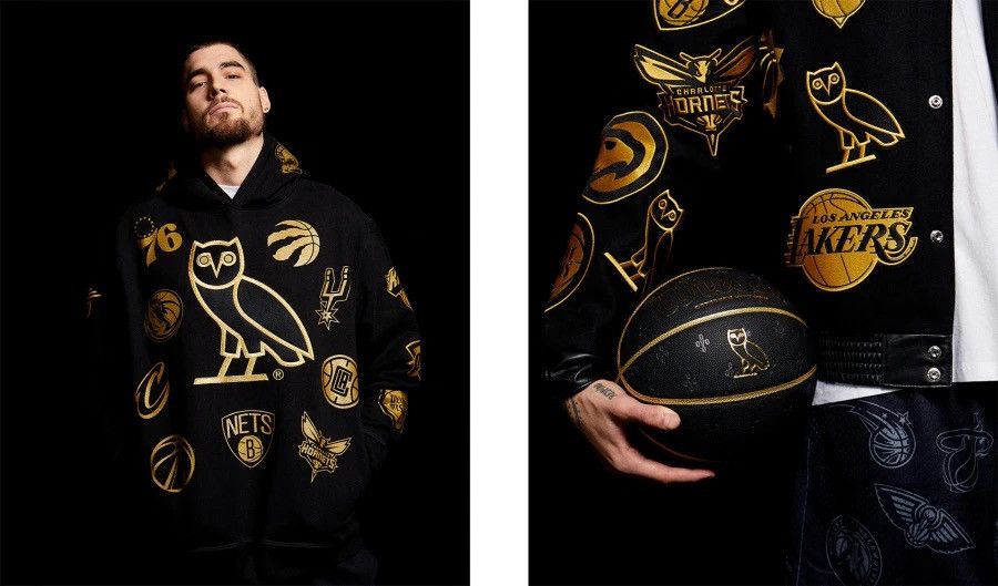 Drake OVO X NBA TEAM ICONS OG OWL HOODIE 2022 Size US XL / EU 56 / 4 - 2 Thumbnail