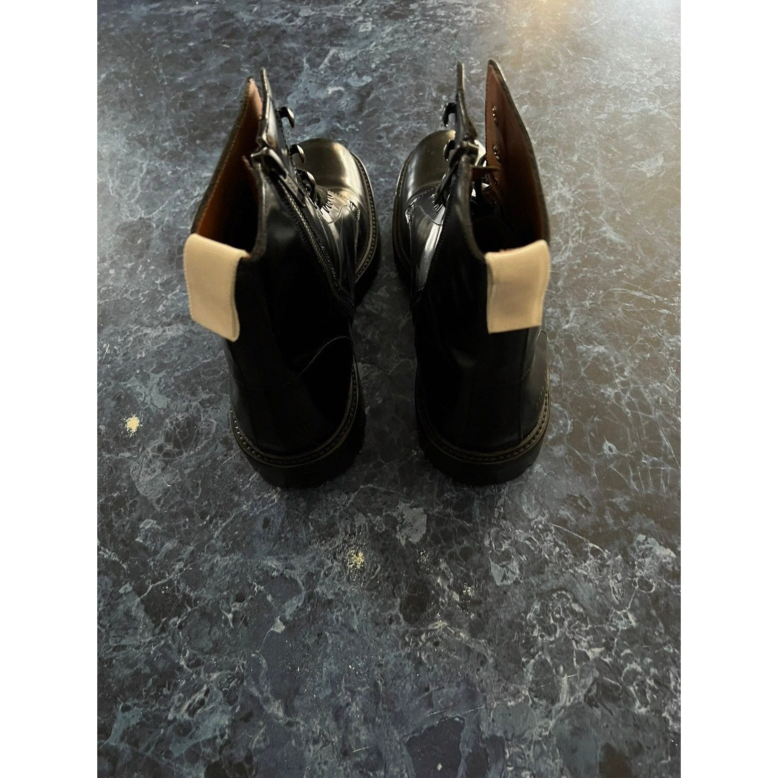 Common Projects Common Projects Lug Sole Leather Combat Boots Size US 8 / EU 41 - 4 Thumbnail