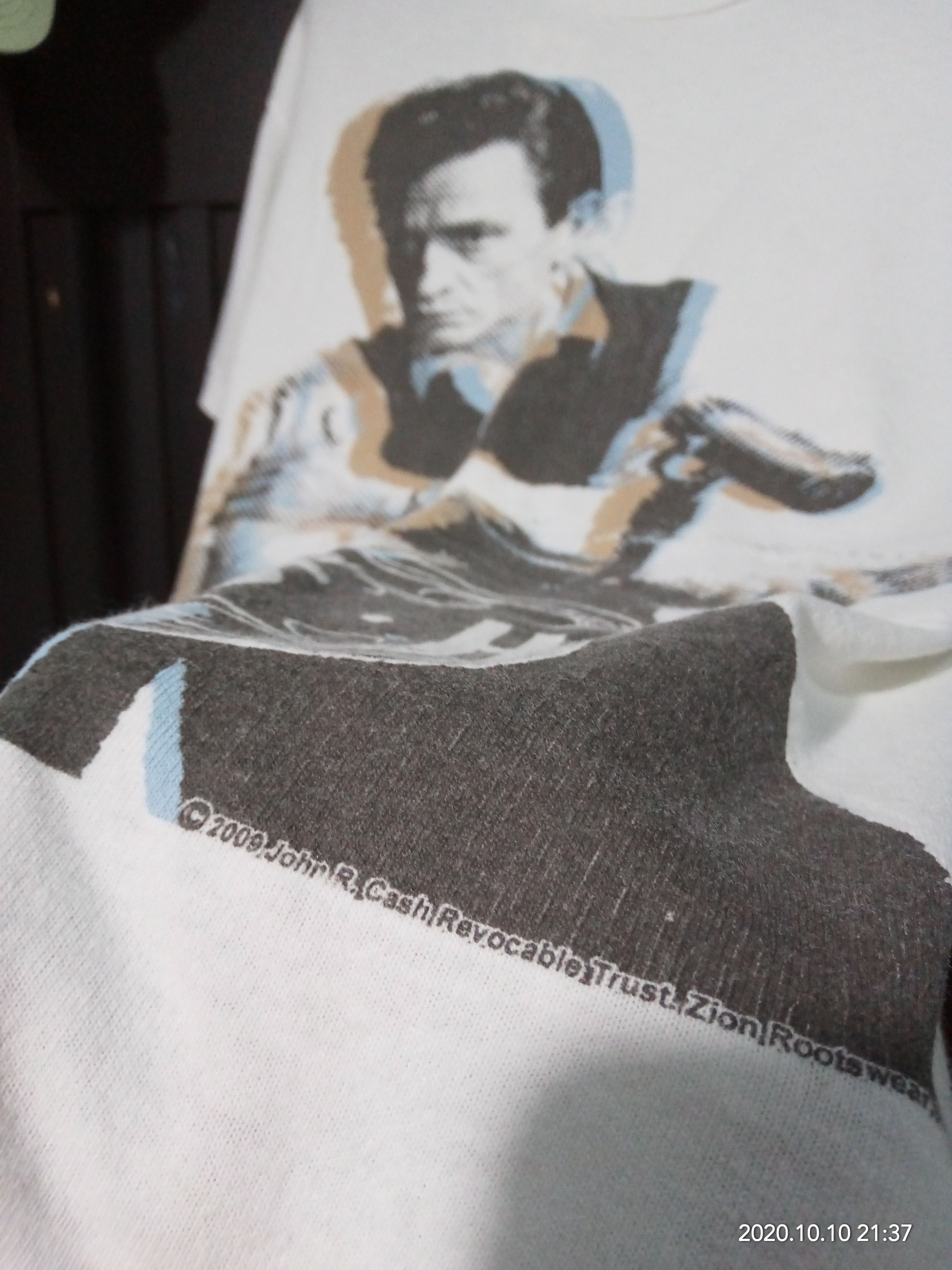 Band Tees Vintage Johnny Cash x Harley Davidson fashion bands 00s Size US M / EU 48-50 / 2 - 5 Thumbnail