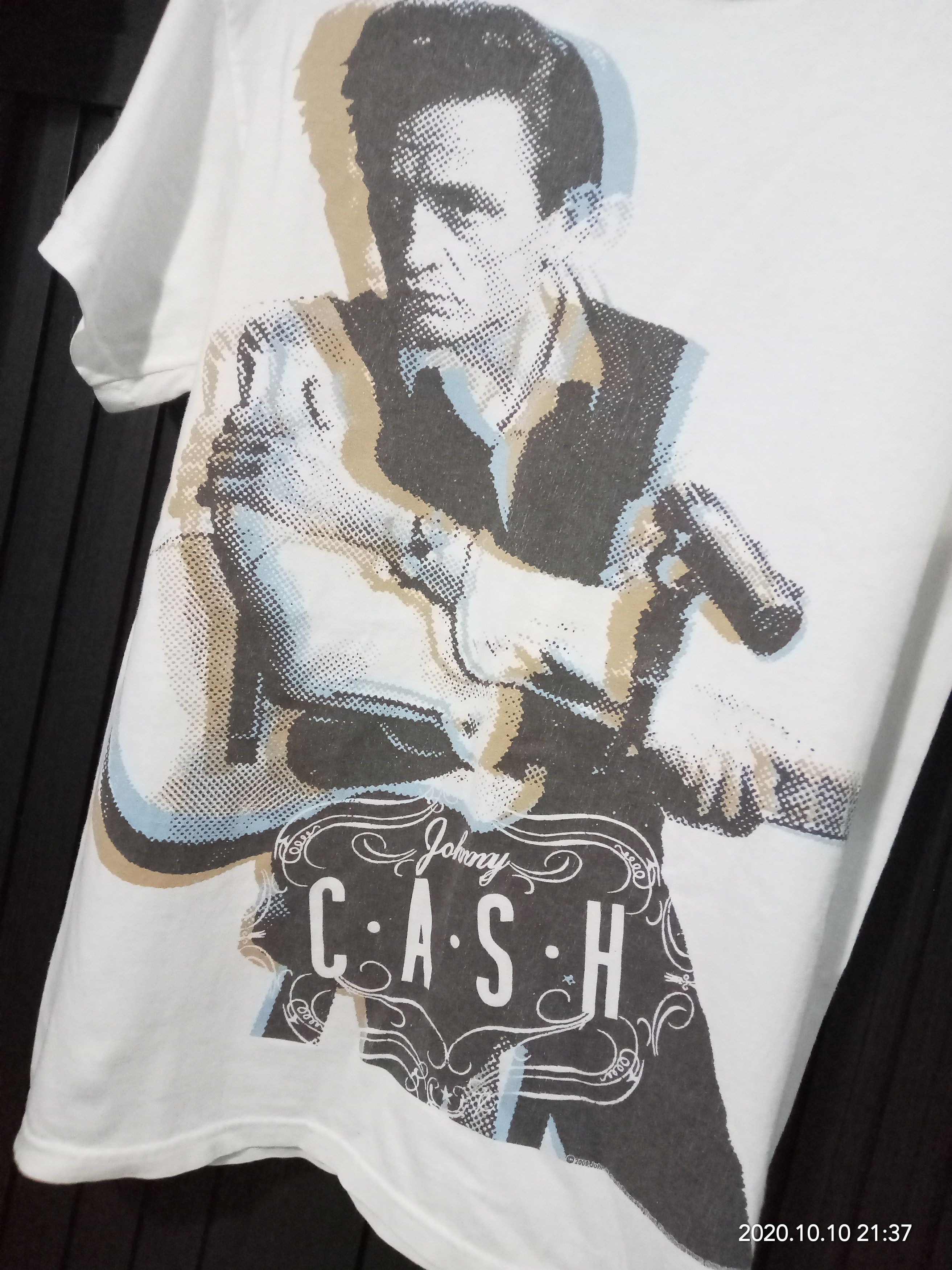 Band Tees Vintage Johnny Cash x Harley Davidson fashion bands 00s Size US M / EU 48-50 / 2 - 4 Thumbnail