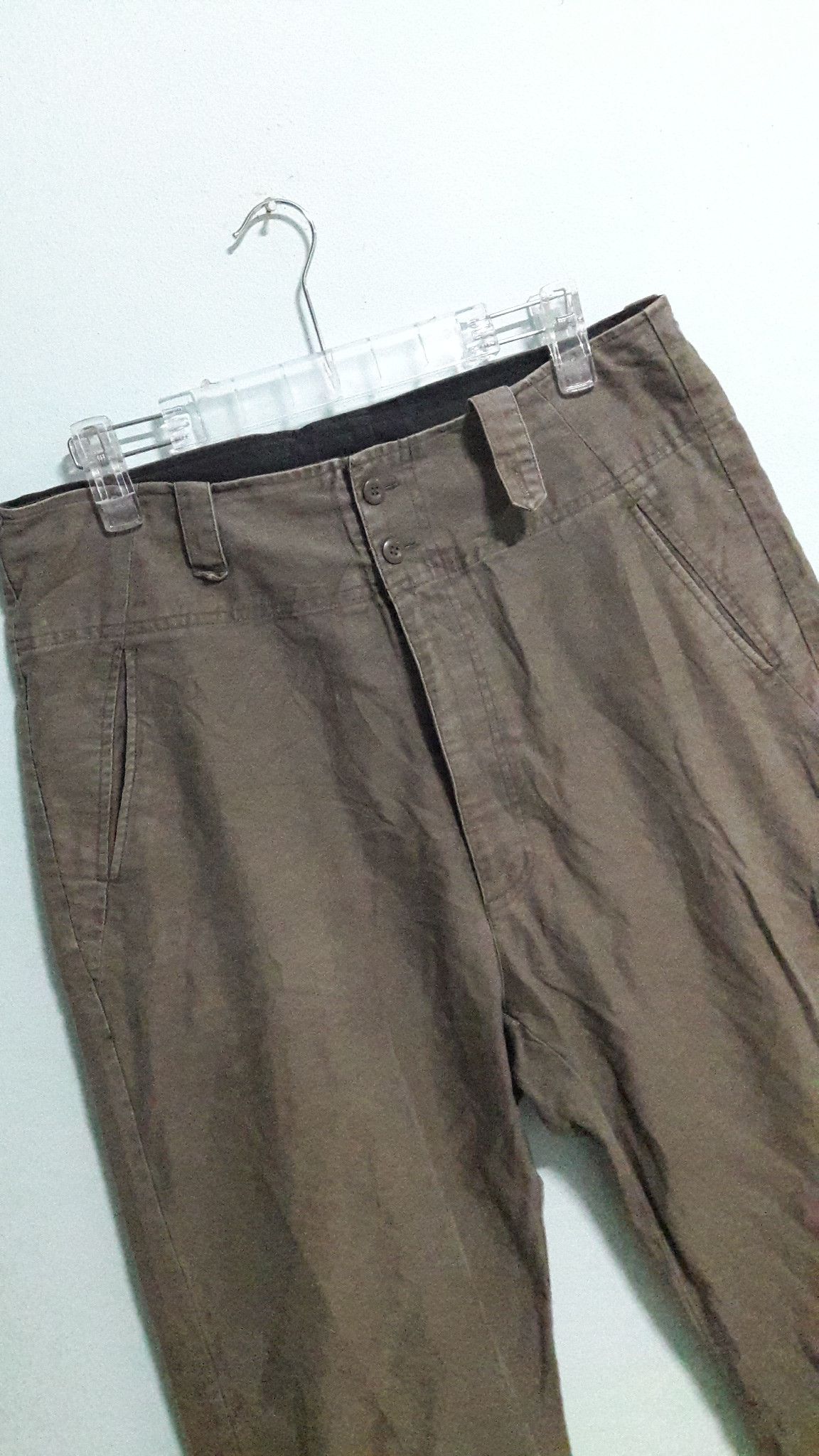 Japanese Brand Vintage Military Pants Utility Japanese workwear khakis Size US 34 / EU 50 - 3 Thumbnail
