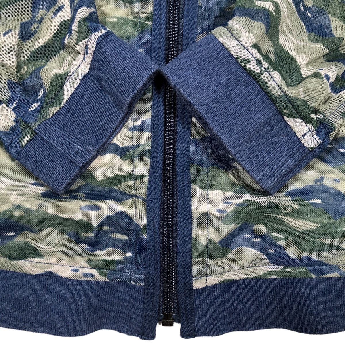 Japanese Brand × Vintage Sunny Cloud Mesh Zip Up Hooded Jacket Size US M / EU 48-50 / 2 - 6 Thumbnail
