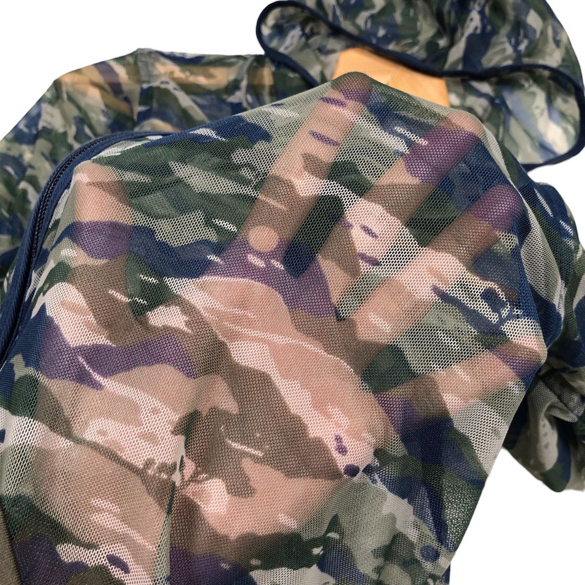 Japanese Brand × Vintage Sunny Cloud Mesh Zip Up Hooded Jacket Size US M / EU 48-50 / 2 - 1 Thumbnail