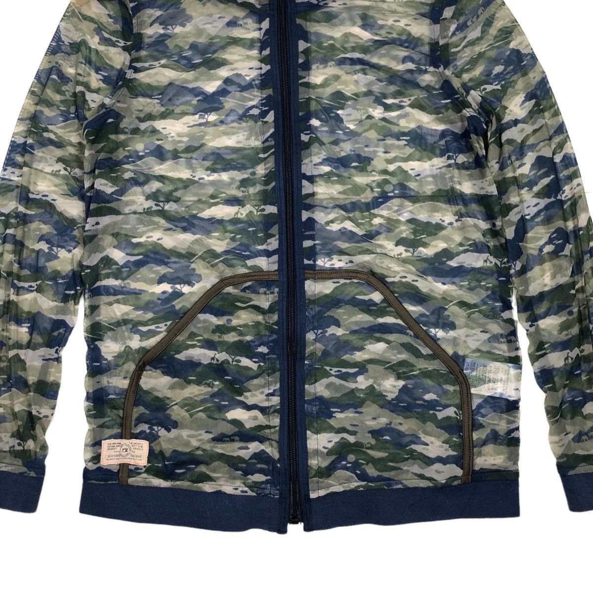 Japanese Brand × Vintage Sunny Cloud Mesh Zip Up Hooded Jacket Size US M / EU 48-50 / 2 - 4 Thumbnail