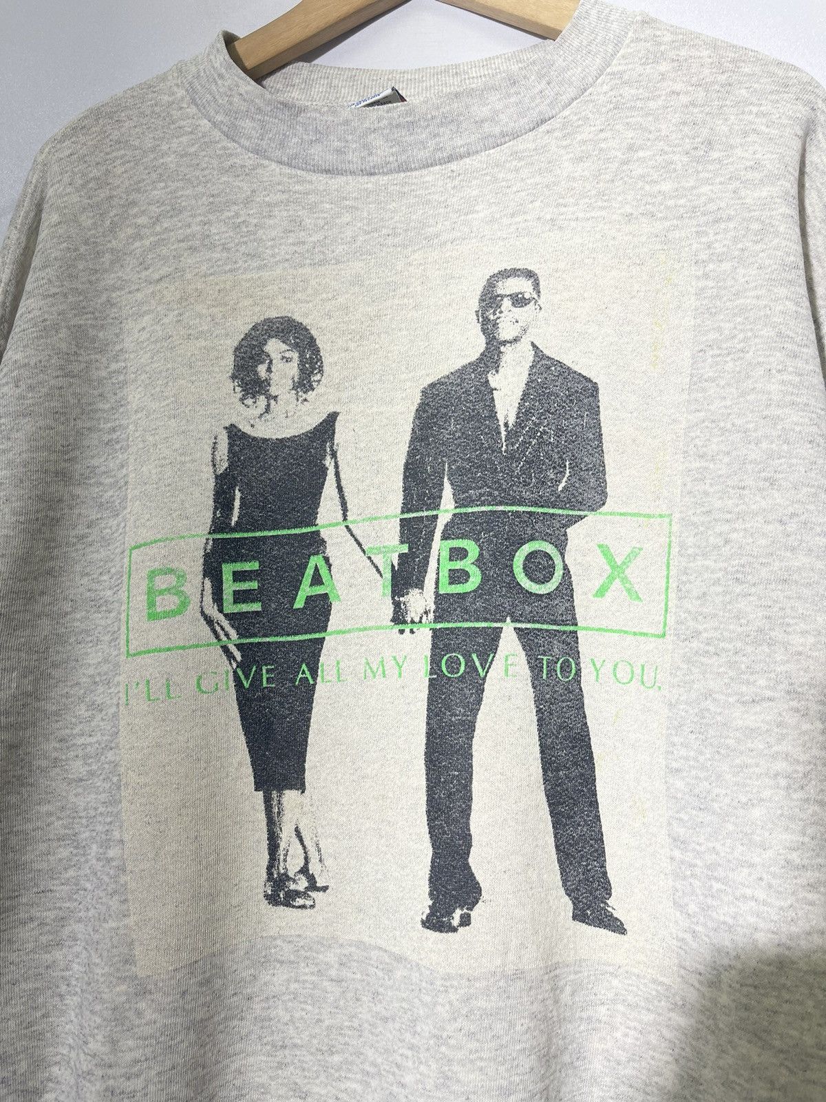 Band Tees VINTAGE KEITH SWEAT 1990 SWEATSHIRT Size US L / EU 52-54 / 3 - 4 Thumbnail