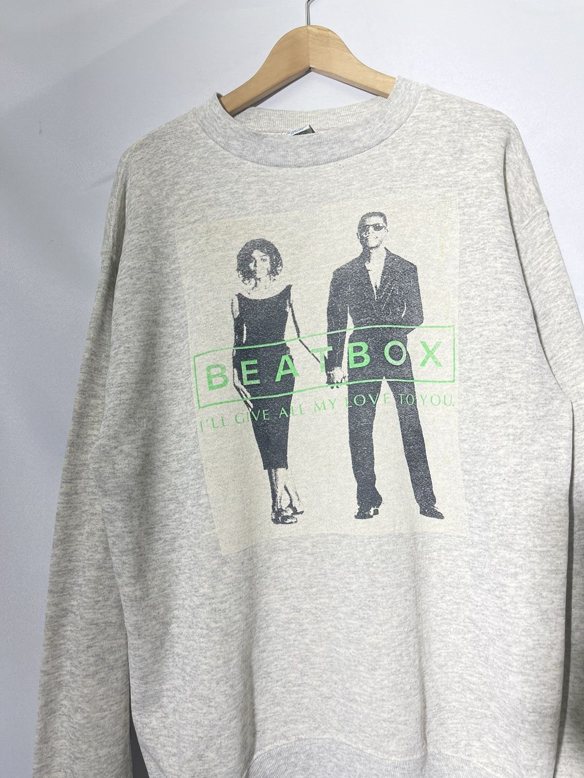Band Tees VINTAGE KEITH SWEAT 1990 SWEATSHIRT Size US L / EU 52-54 / 3 - 6 Thumbnail