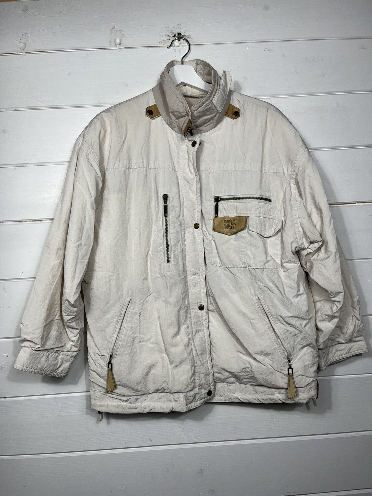 Streetwear Vintage Schoffel Quintessenz Gore Tex Windbreaker Jacket Size 38 S Grailed