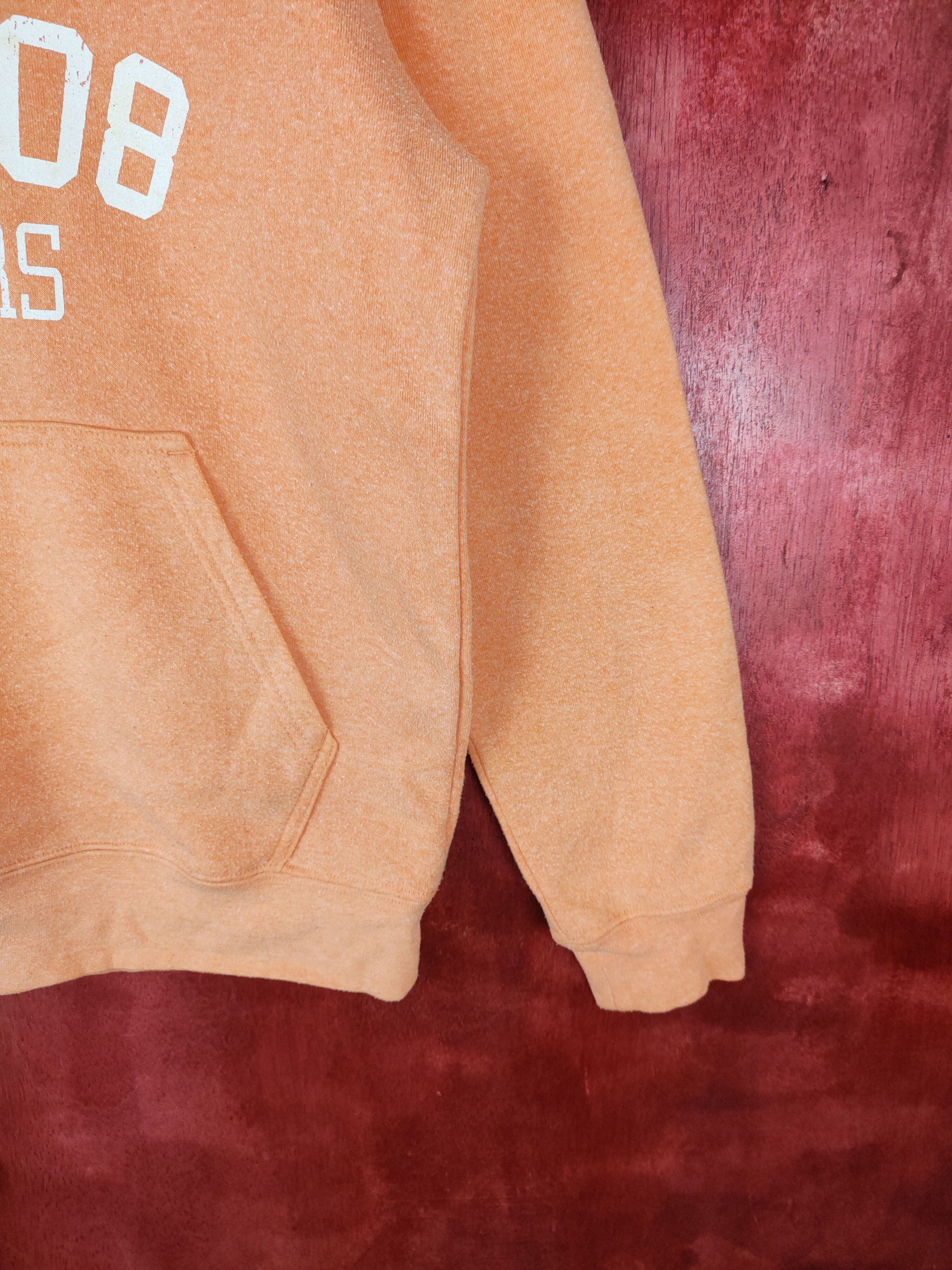 Converse Converse All Star Orange Hoodie Sweatshirt #4846 Size US M / EU 48-50 / 2 - 5 Thumbnail