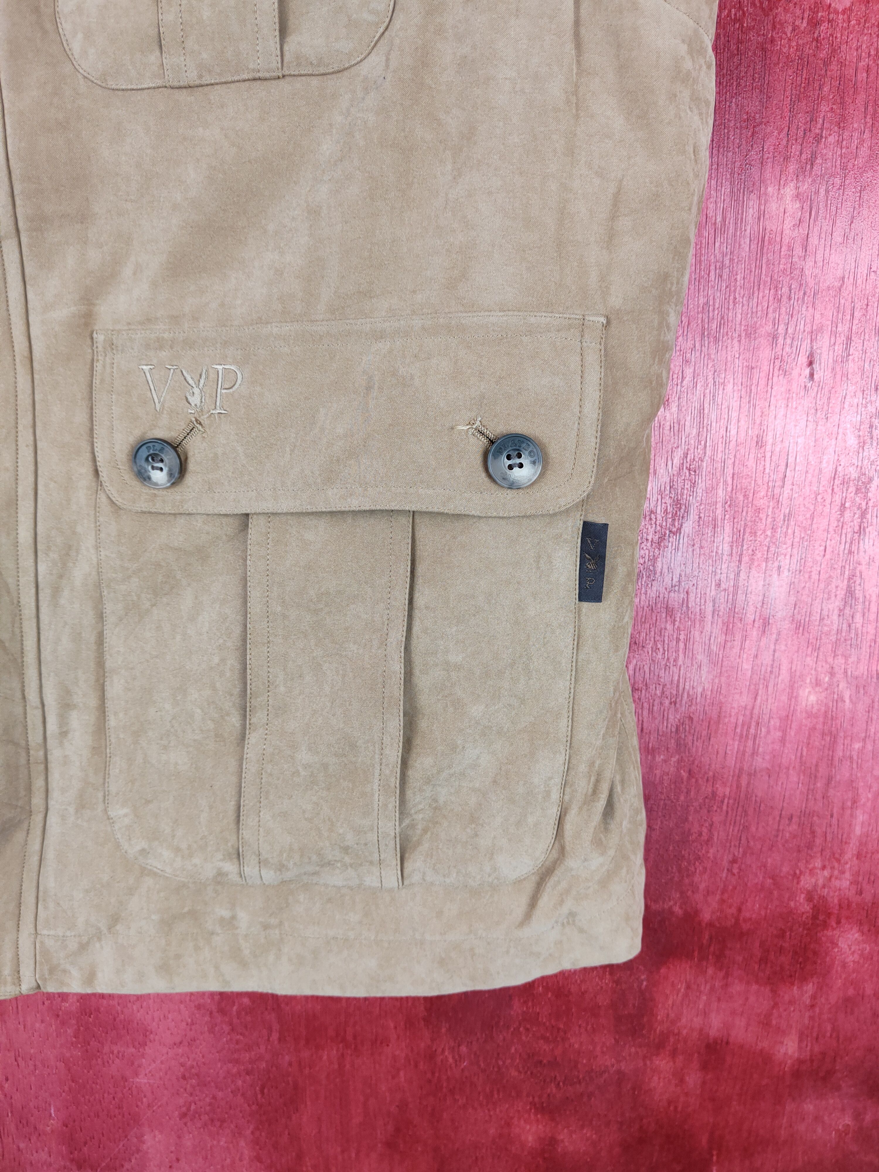 Japanese Brand VIP Playboy Brown Vest #4343 Size US M / EU 48-50 / 2 - 8 Thumbnail