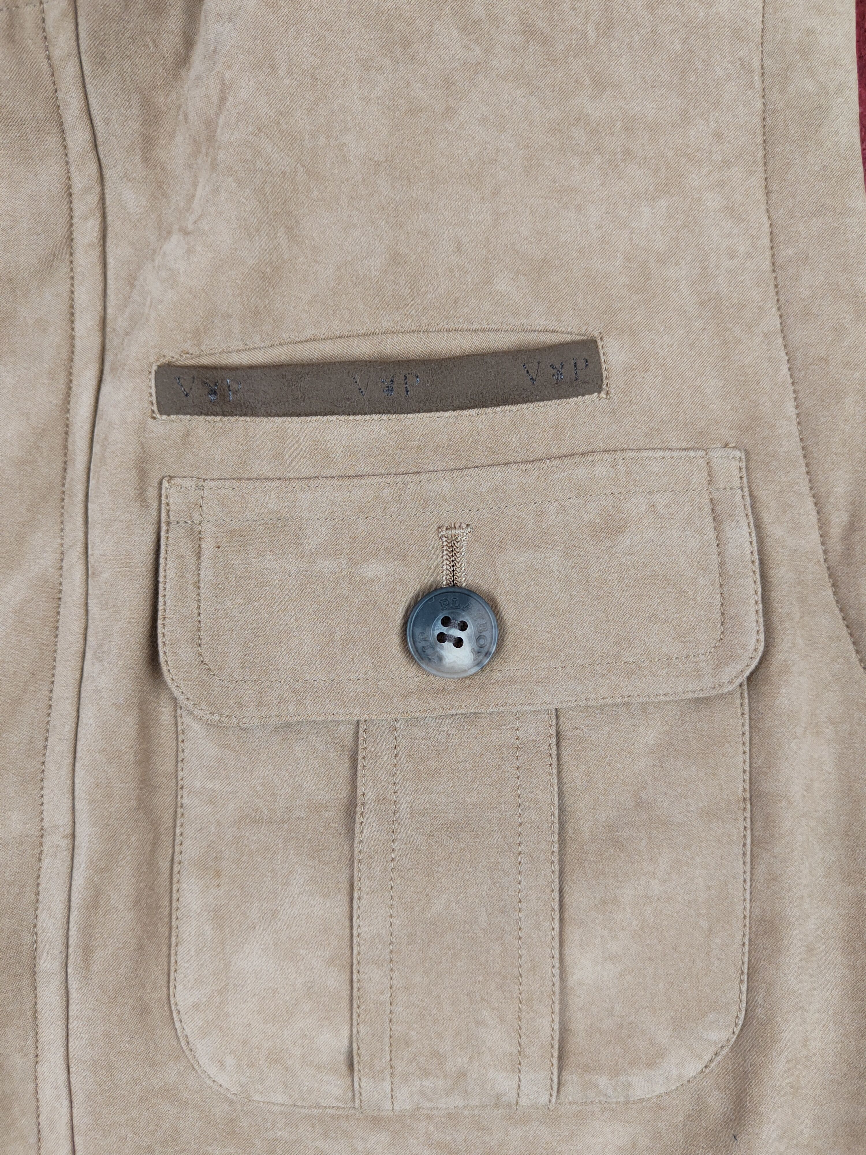 Japanese Brand VIP Playboy Brown Vest #4343 Size US M / EU 48-50 / 2 - 6 Thumbnail