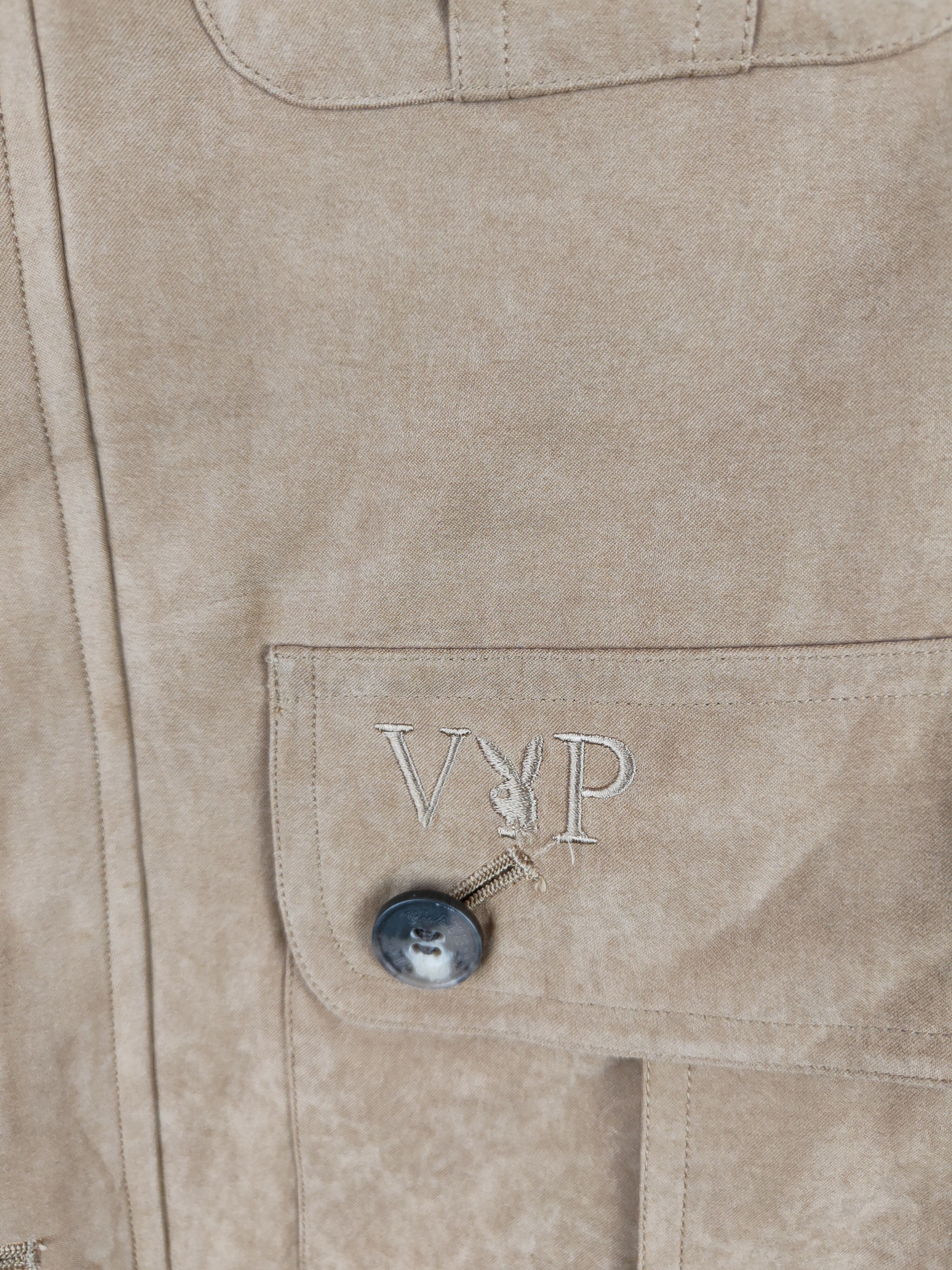 Japanese Brand VIP Playboy Brown Vest #4343 Size US M / EU 48-50 / 2 - 5 Thumbnail