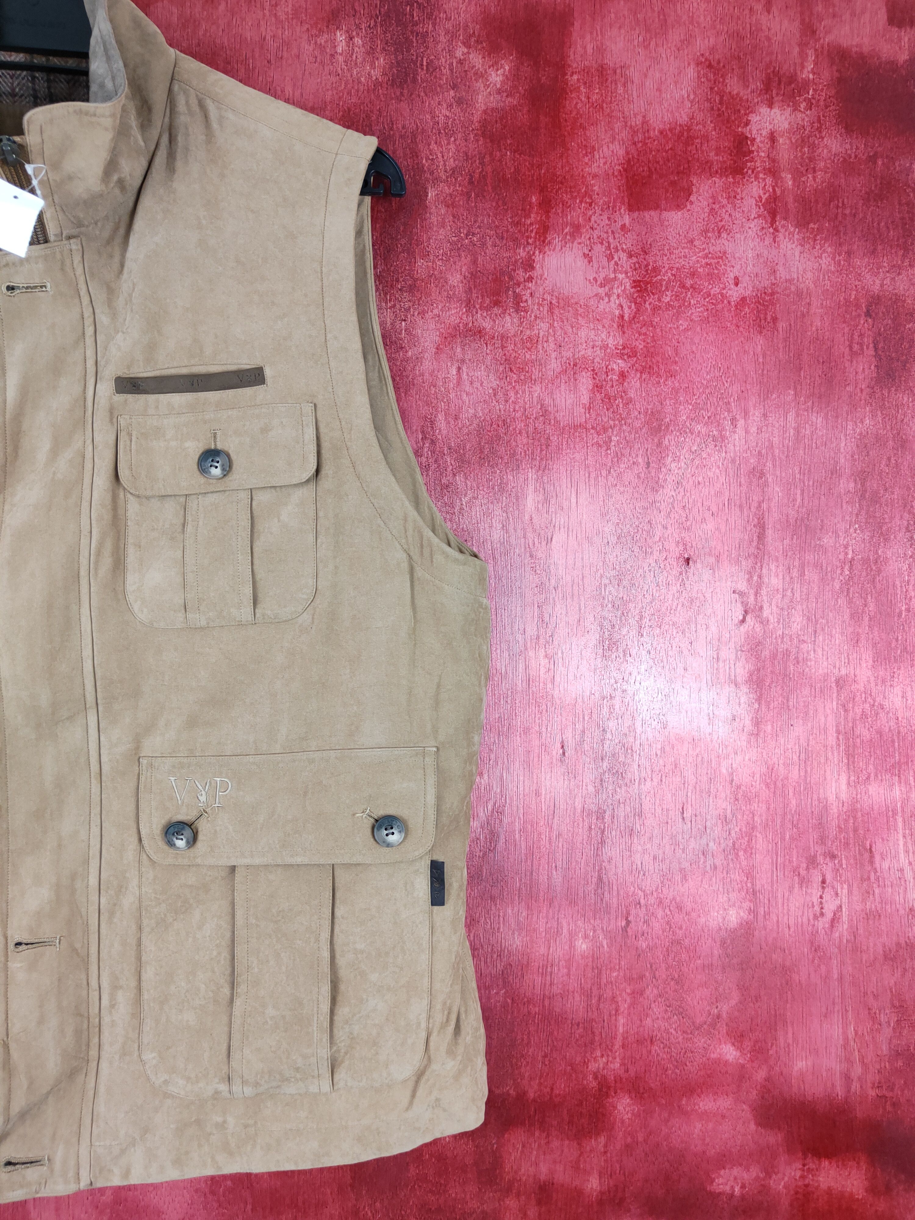 Japanese Brand VIP Playboy Brown Vest #4343 Size US M / EU 48-50 / 2 - 10 Thumbnail