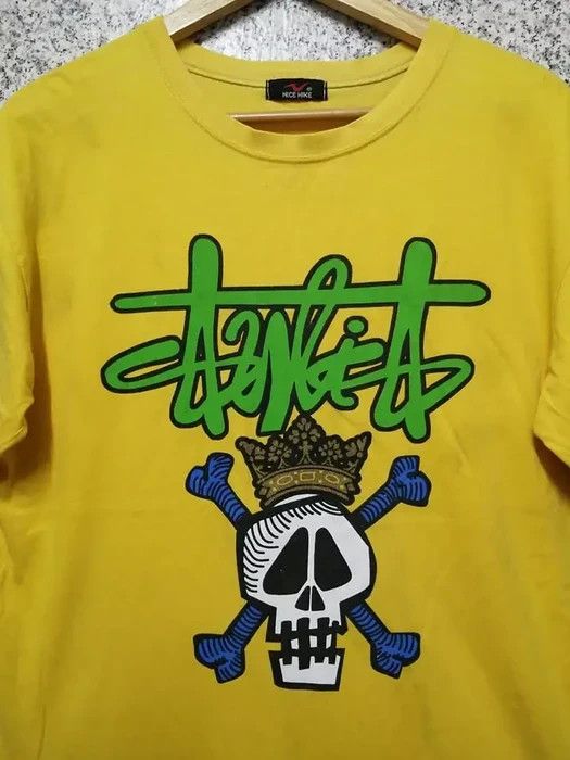 Japanese Brand × Vintage 🔥 Rare 🔥 nice hike Skull tee Size US L / EU 52-54 / 3 - 3 Thumbnail