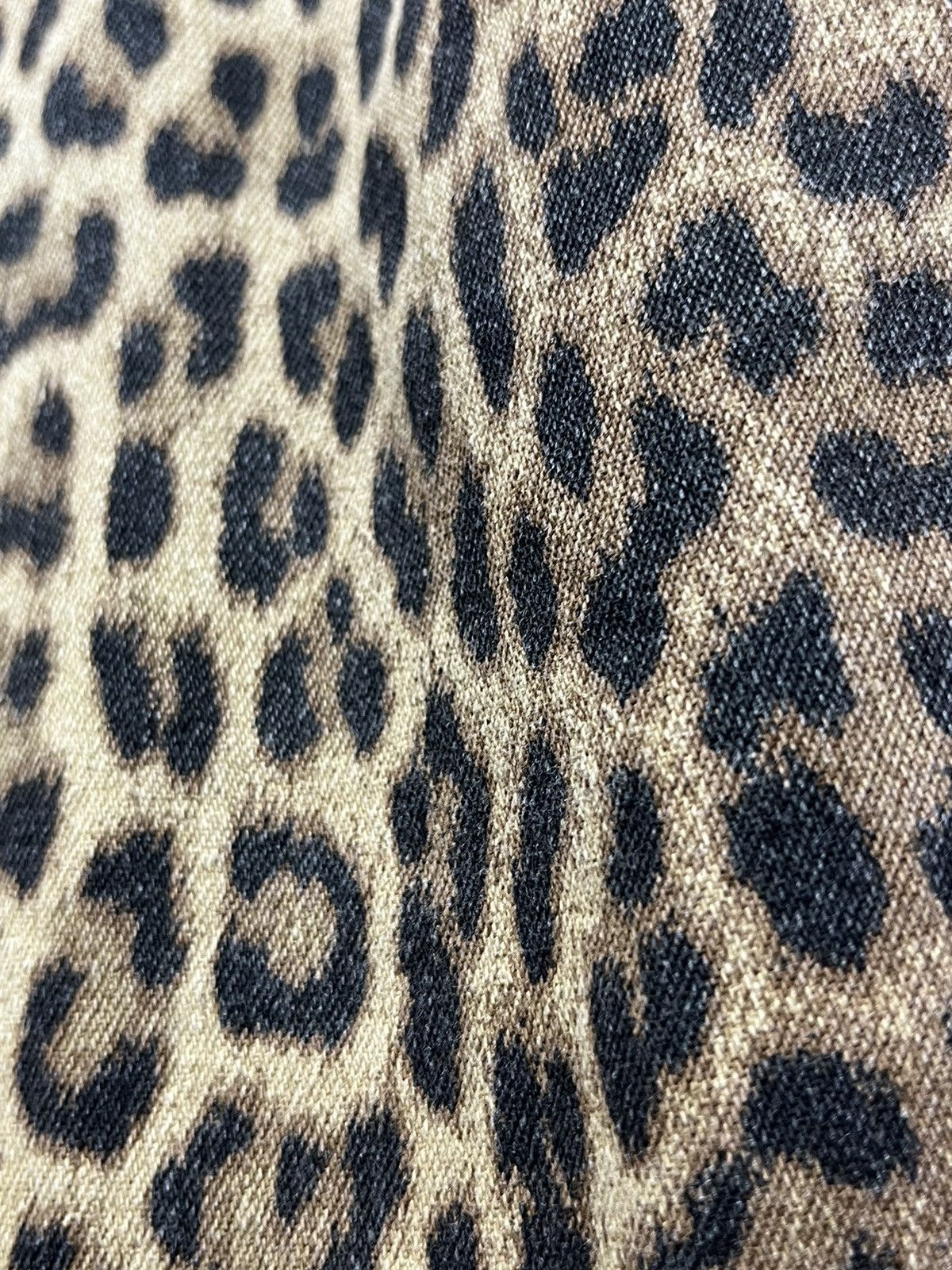 Vintage 🔥Vtg OVERDRIVE BY EQUINOX Full Leopard Print Made In ITALY Size 27" / US 4 / IT 40 - 4 Thumbnail