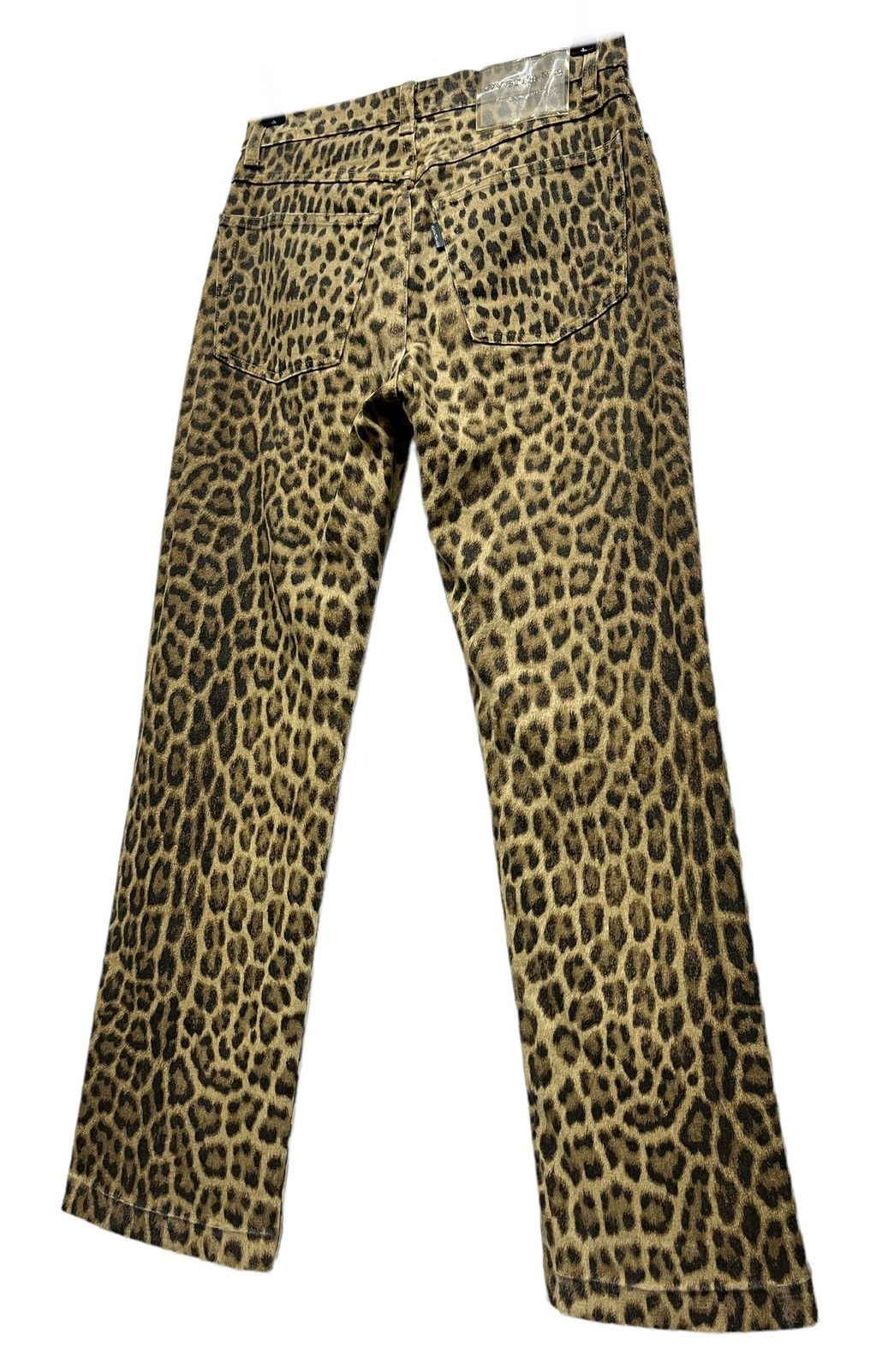 Vintage 🔥Vtg OVERDRIVE BY EQUINOX Full Leopard Print Made In ITALY Size 27" / US 4 / IT 40 - 7 Thumbnail