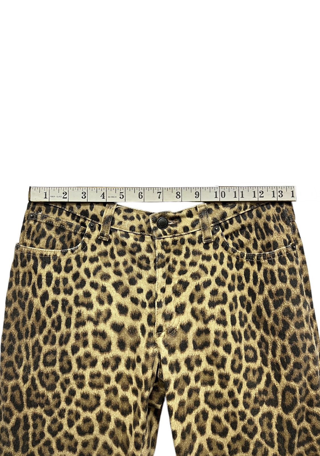 Vintage 🔥Vtg OVERDRIVE BY EQUINOX Full Leopard Print Made In ITALY Size 27" / US 4 / IT 40 - 11 Thumbnail