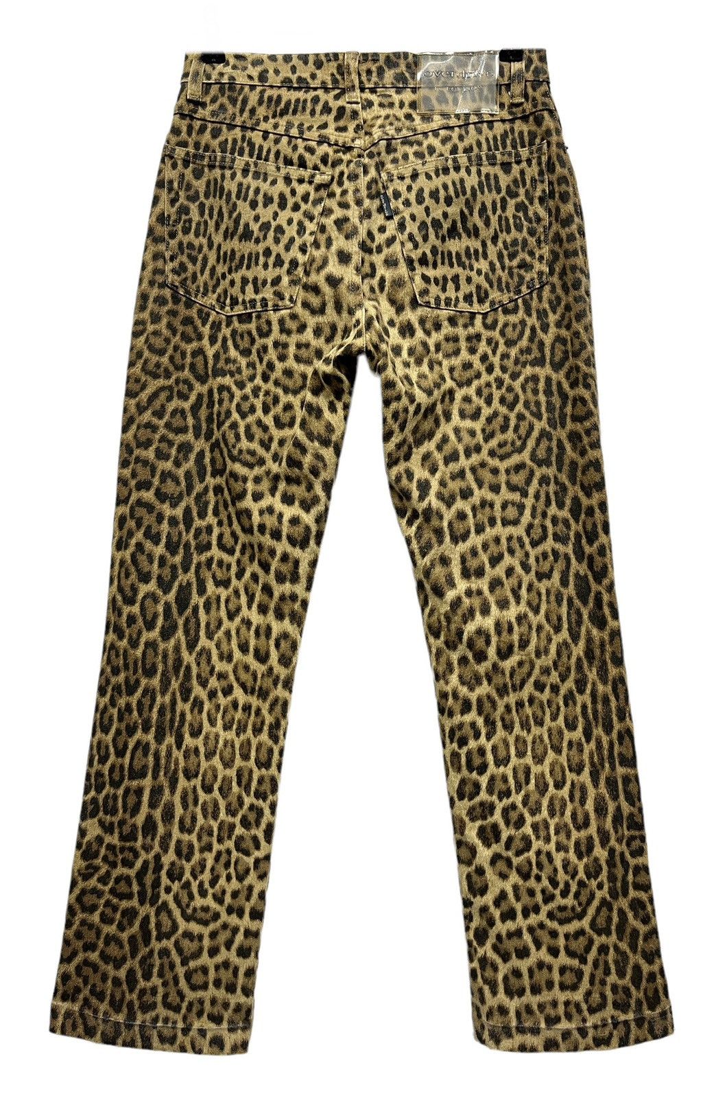 Vintage 🔥Vtg OVERDRIVE BY EQUINOX Full Leopard Print Made In ITALY Size 27" / US 4 / IT 40 - 6 Thumbnail