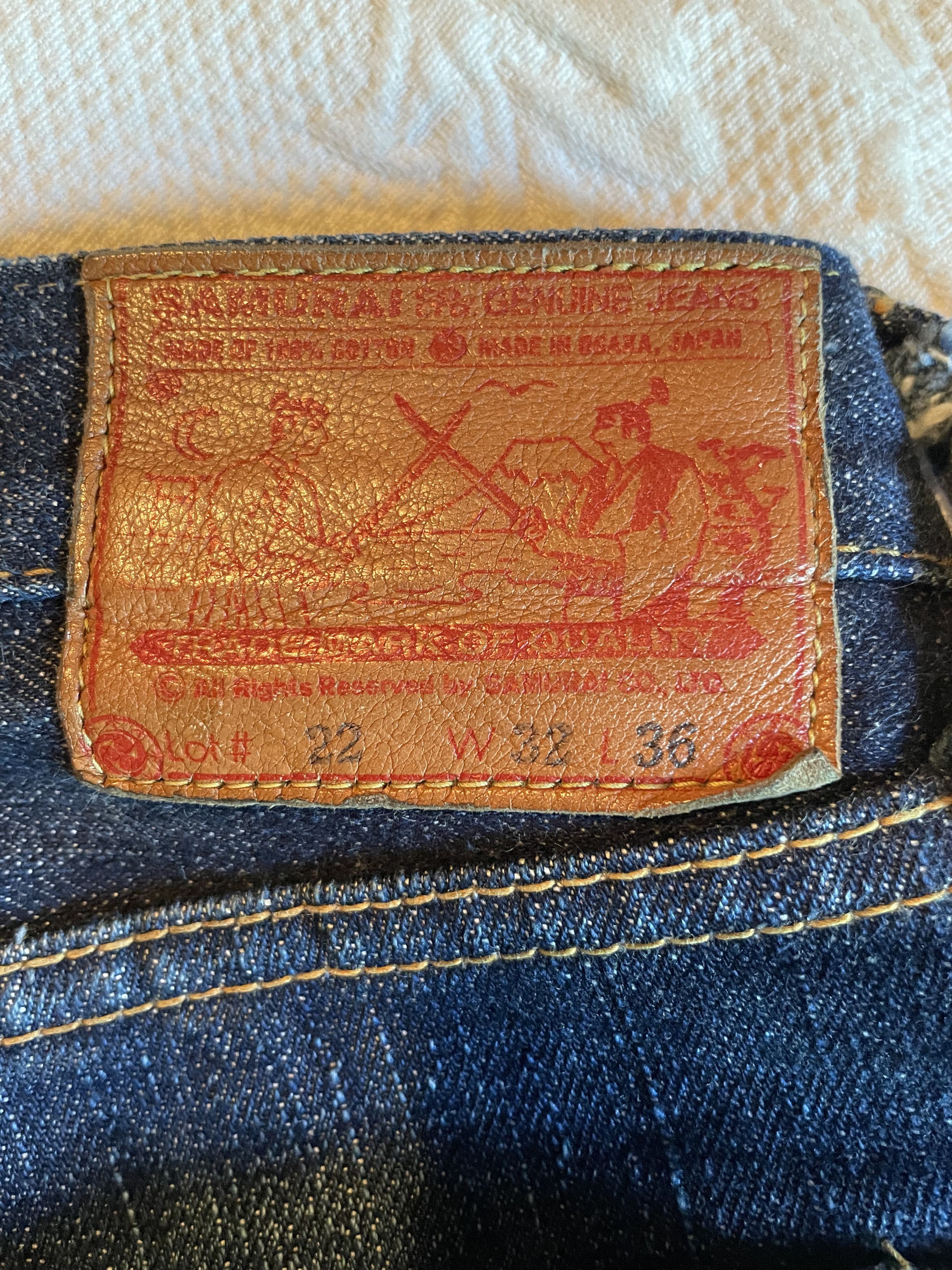 Samurai Jeans Samurai S511xx Original Version with red tag Size US 33 - 10 Thumbnail