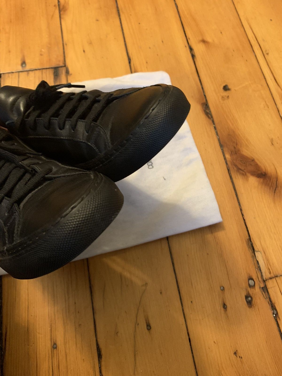 Common Projects Common Projects Achilles Low Black Size US 6.5 / EU 39-40 - 6 Thumbnail