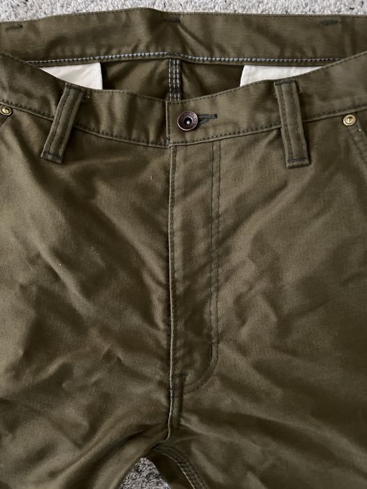 Iron Heart Iron Heart 11oz Cotton Whipcord Pants - Olive IHDR-502-OLV Size US 33 - 2 Preview