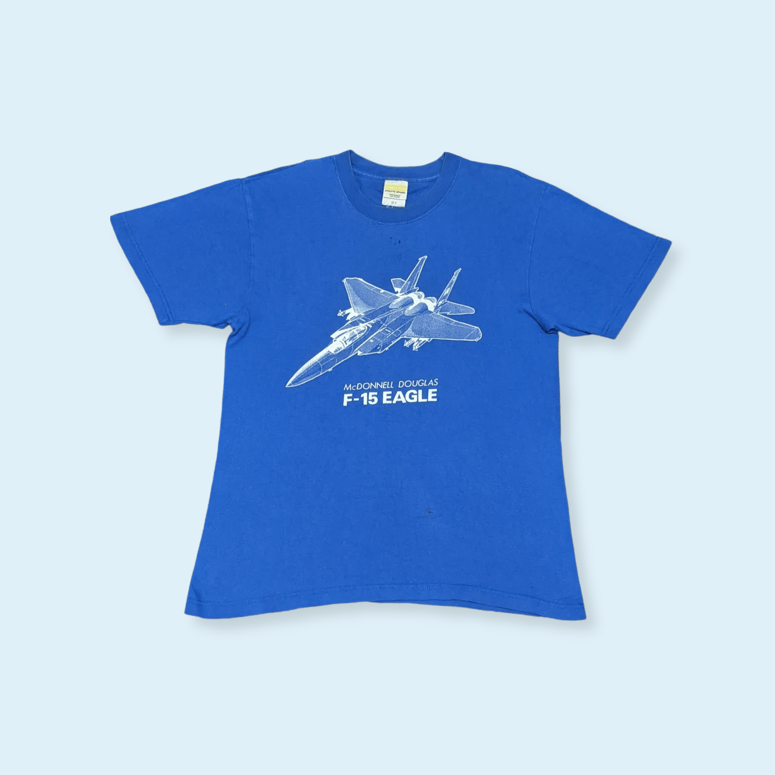 Vintage Vintage USAF F-15 Eagle Fighter Jet T shirt Size US M / EU 48-50 / 2 - 2 Thumbnail