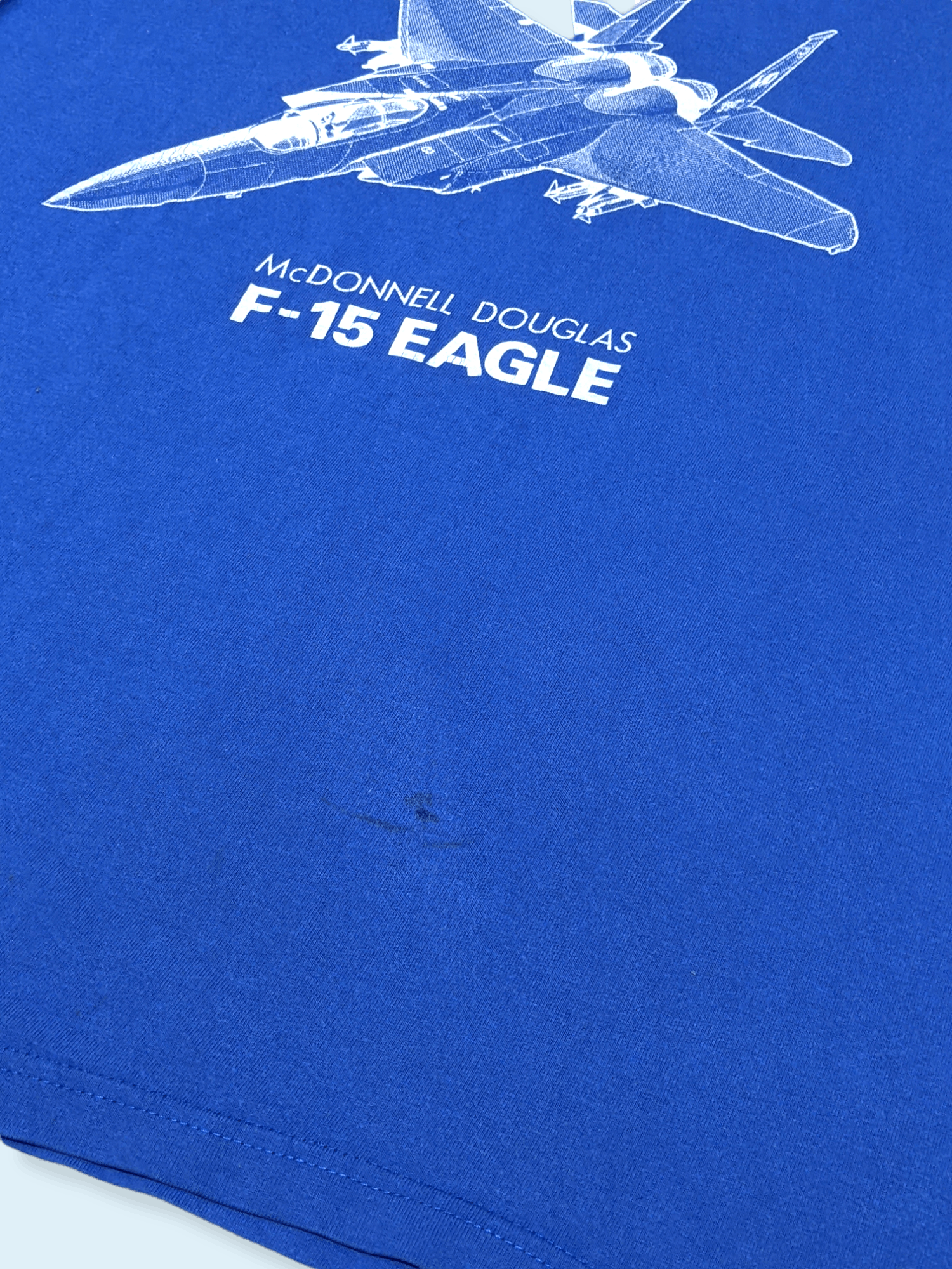 Vintage Vintage USAF F-15 Eagle Fighter Jet T shirt Size US M / EU 48-50 / 2 - 6 Thumbnail