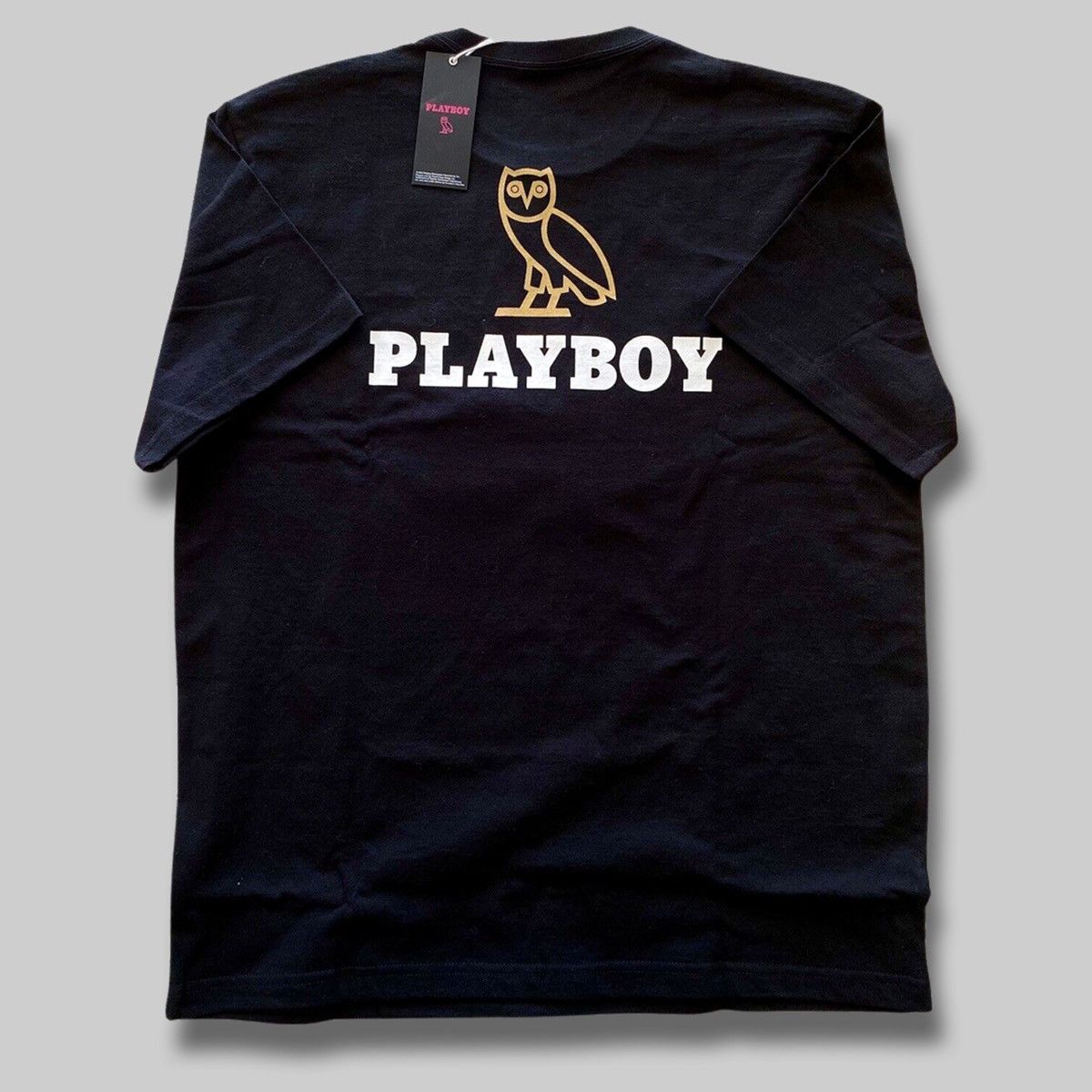 Drake OVO x PLAYBOY MAGAZINE OG OWL T-SHIRT TEE Size US M / EU 48-50 / 2 - 5 Thumbnail