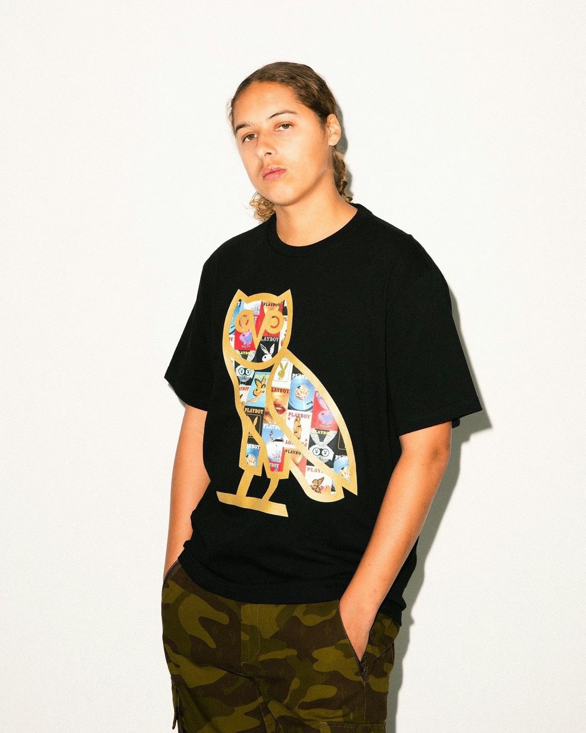 Drake OVO x PLAYBOY MAGAZINE OG OWL T-SHIRT TEE Size US M / EU 48-50 / 2 - 2 Thumbnail