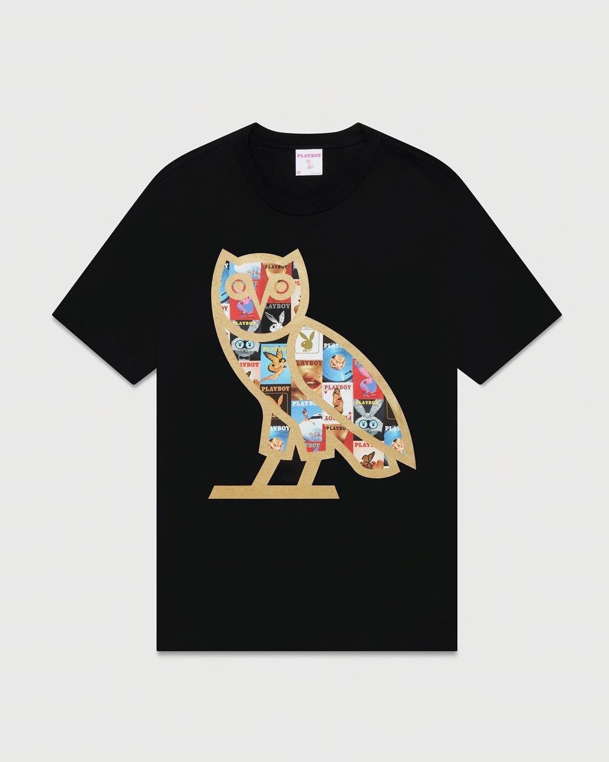 Drake OVO x PLAYBOY MAGAZINE OG OWL T-SHIRT TEE Size US M / EU 48-50 / 2 - 7 Thumbnail