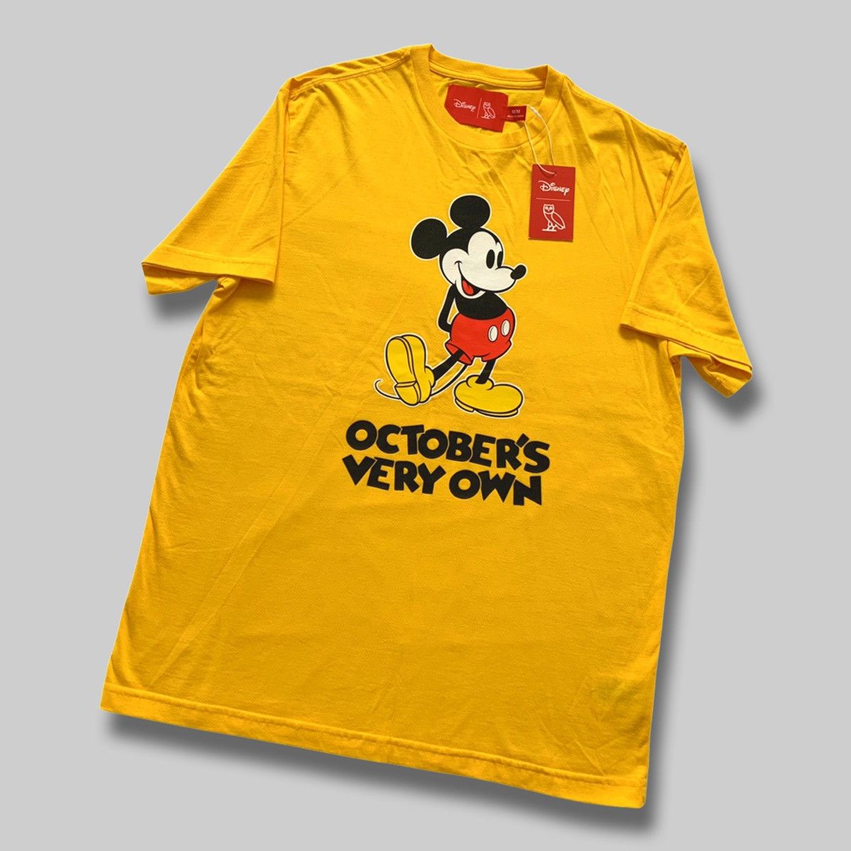 Disney DISNEY X OVO CLASSIC MICKEY T-SHIRT YELLOW Size US M / EU 48-50 / 2 - 3 Thumbnail