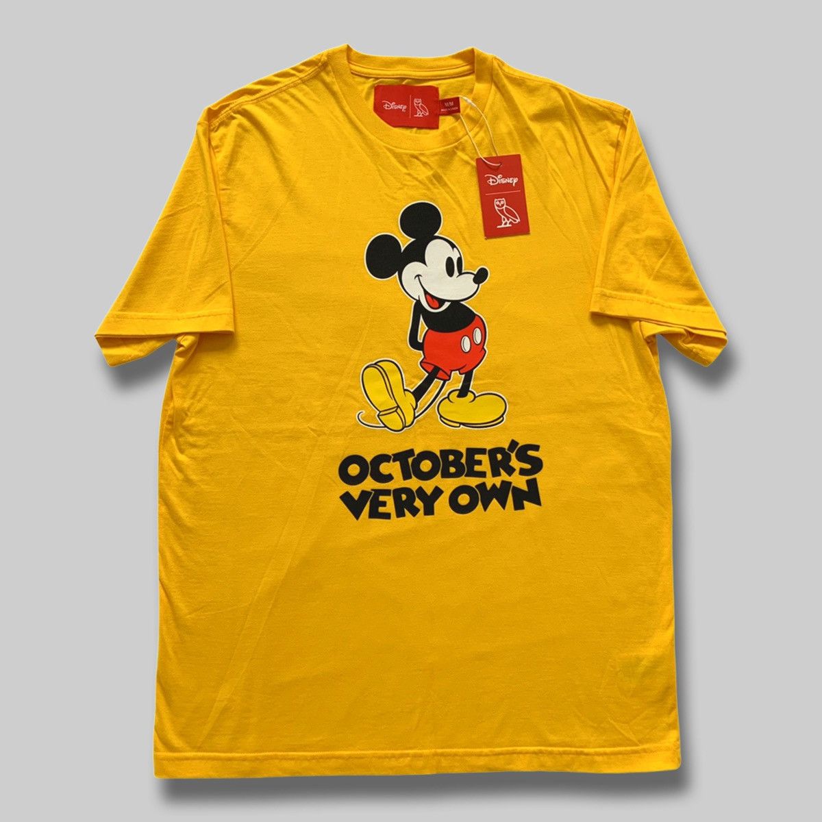 Disney DISNEY X OVO CLASSIC MICKEY T-SHIRT YELLOW Size US M / EU 48-50 / 2 - 1 Thumbnail