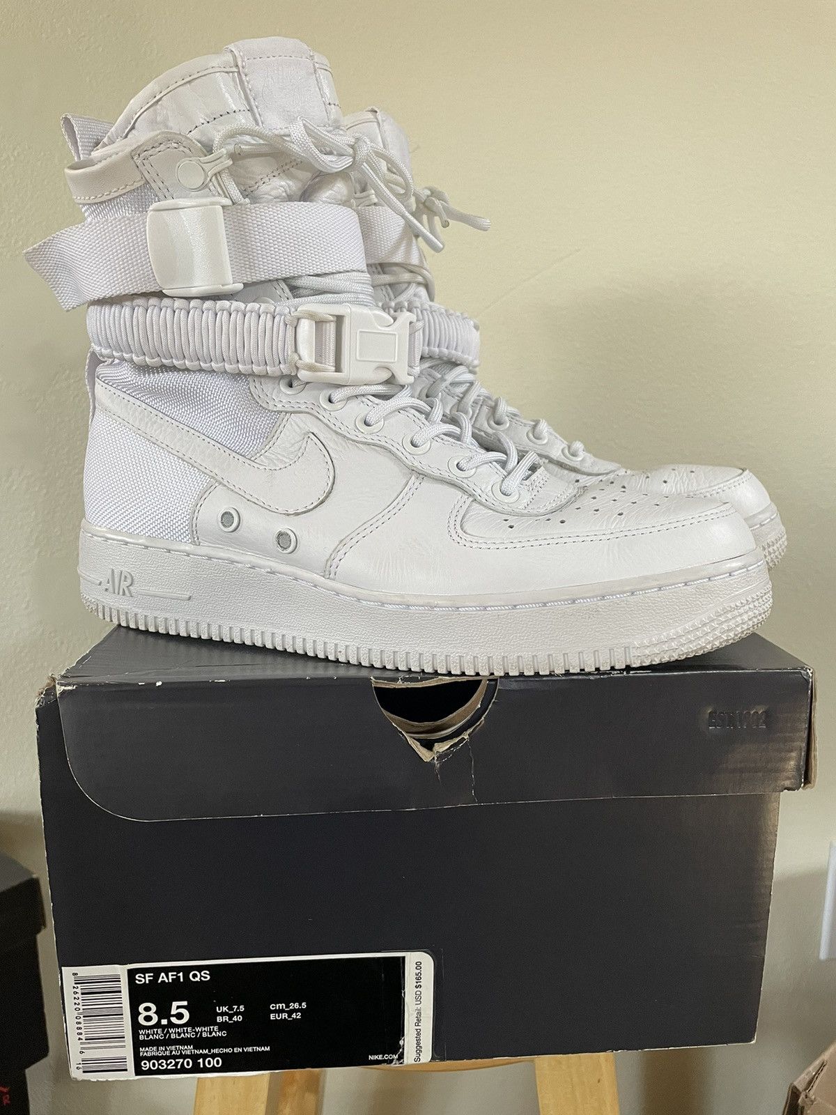 Nike Nike Special Field Air Force 1 White Size 8.5 Size US 8.5 / EU 41-42 - 1 Thumbnail