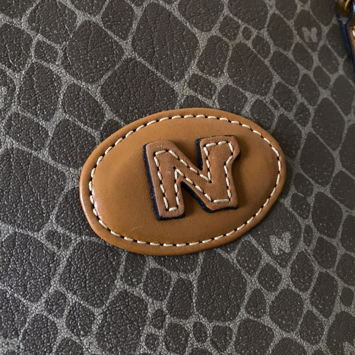 Vintage Authentic Vintage Nina Ricci Paris Leather Handheld Bag Size ONE SIZE - 10 Thumbnail