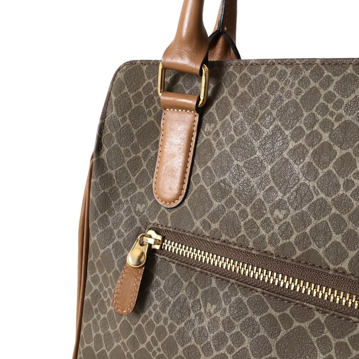 Vintage Authentic Vintage Nina Ricci Paris Leather Handheld Bag Size ONE SIZE - 5 Thumbnail