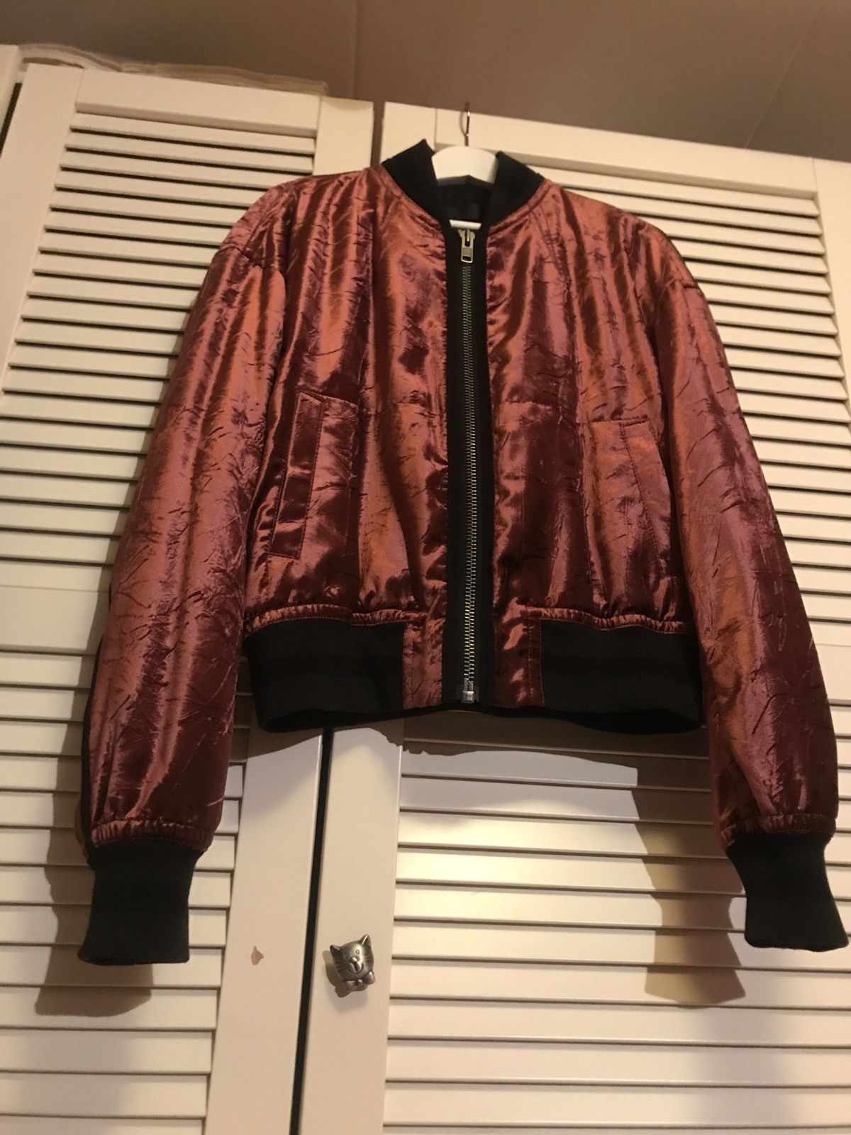 Bomber En Velours Côtelé Haider Ackermann - Taille M, Rose, Neuf Avec étiquettes