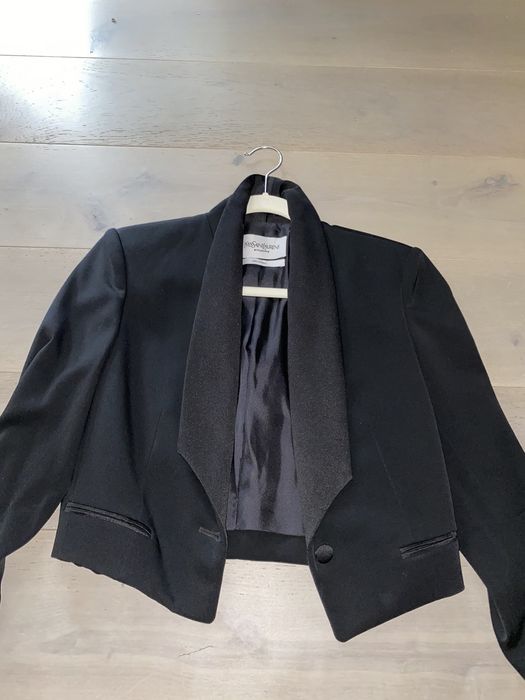 Yves Saint Laurent Saint Laurent Rive Gauche Wool Suit Jacket Size M / US 6-8 / IT 42-44 - 2 Preview