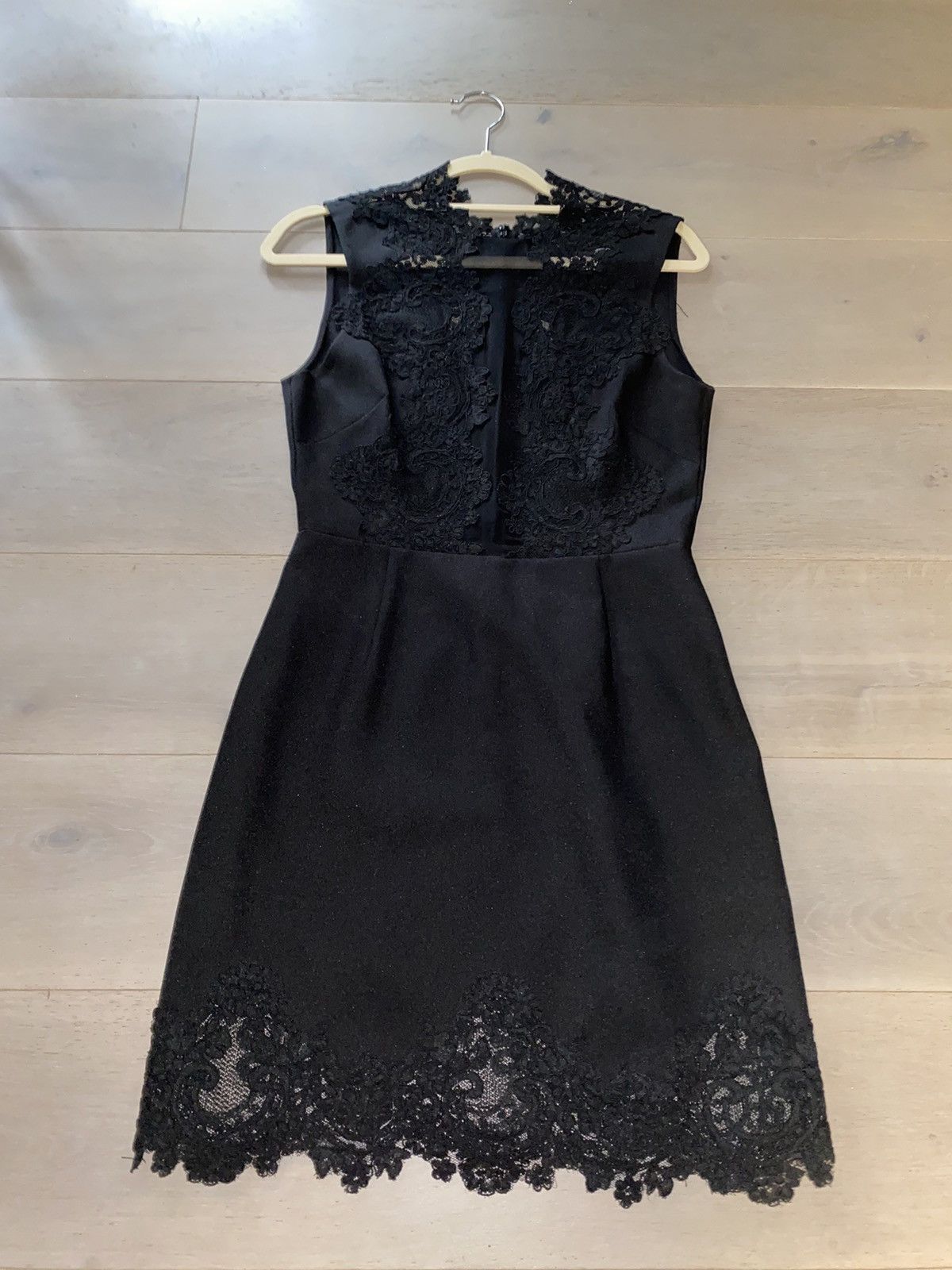 Sandro Black Lace Dress