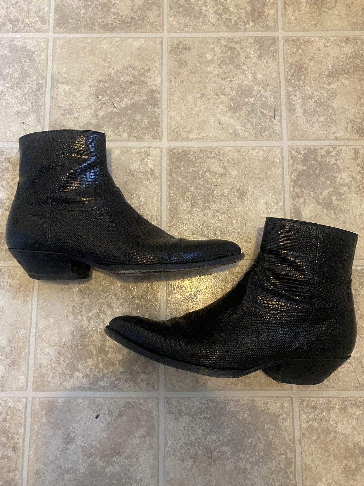 saint laurent santiag boots