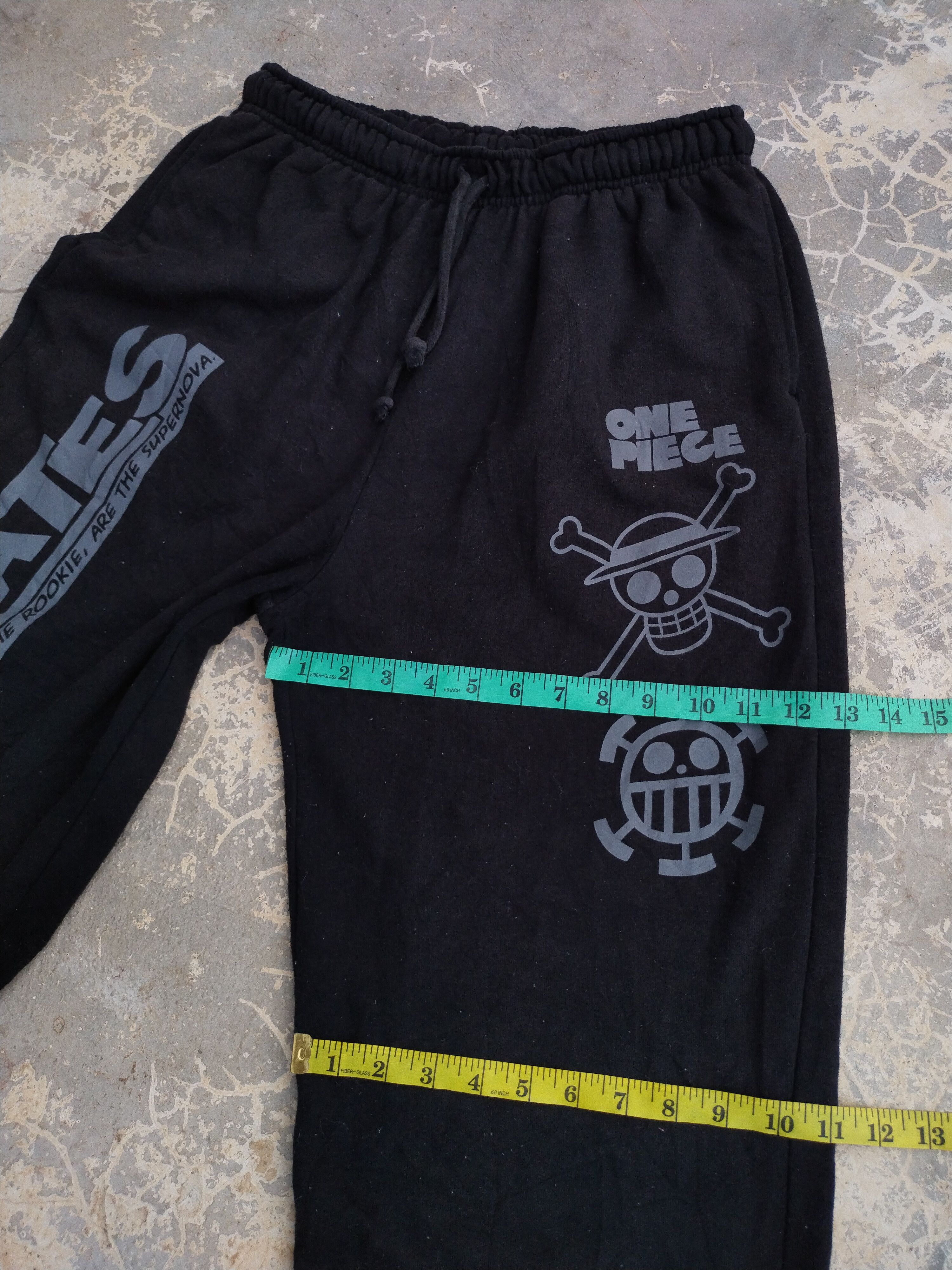 Anime × One Piece × Vintage Vintage One Piece The Pirates Sweatpant Size US 26 / EU 42 - 11 Thumbnail