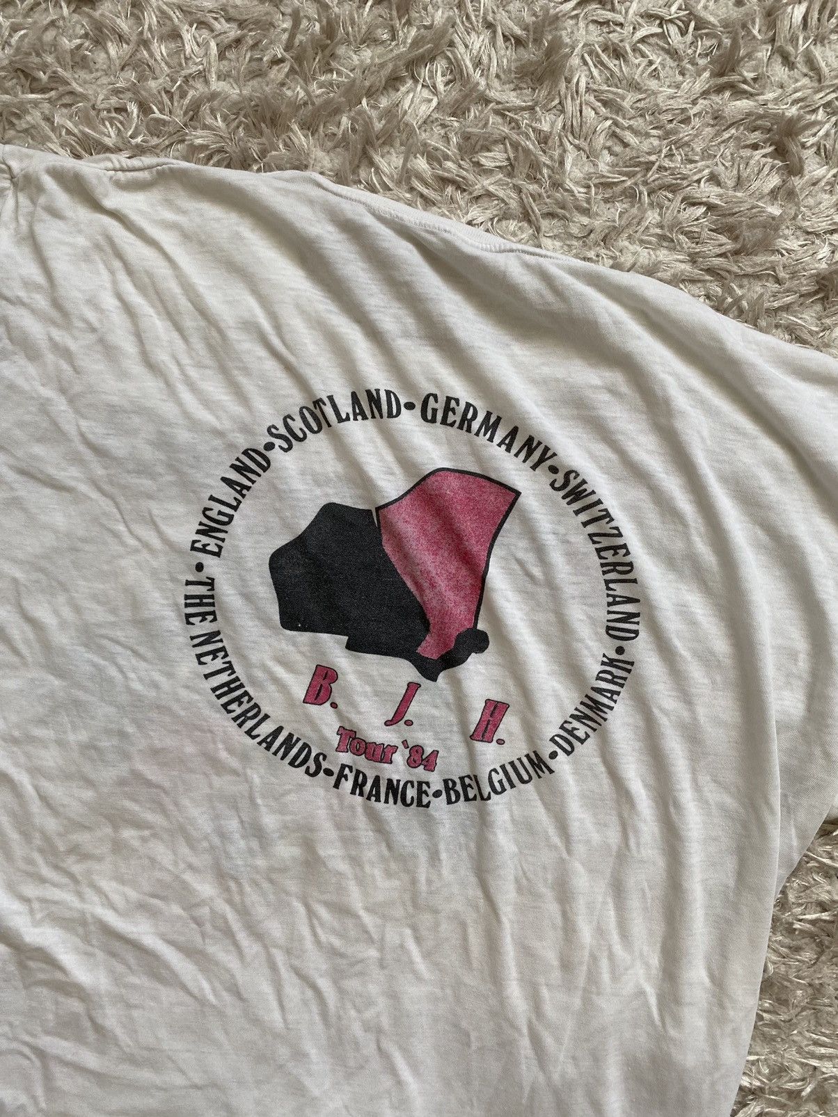 Band Tees × Vintage Vintage shirt Barclay James Harvest Tour 1984 very rare Size US XL / EU 56 / 4 - 7 Thumbnail
