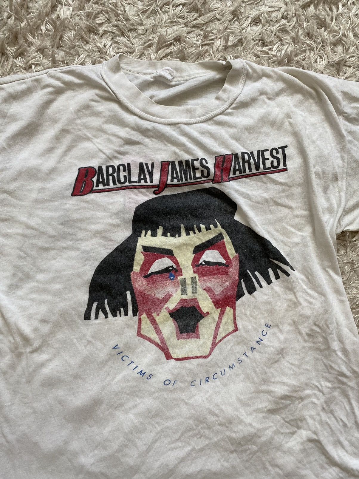 Band Tees × Vintage Vintage shirt Barclay James Harvest Tour 1984 very rare Size US XL / EU 56 / 4 - 6 Thumbnail