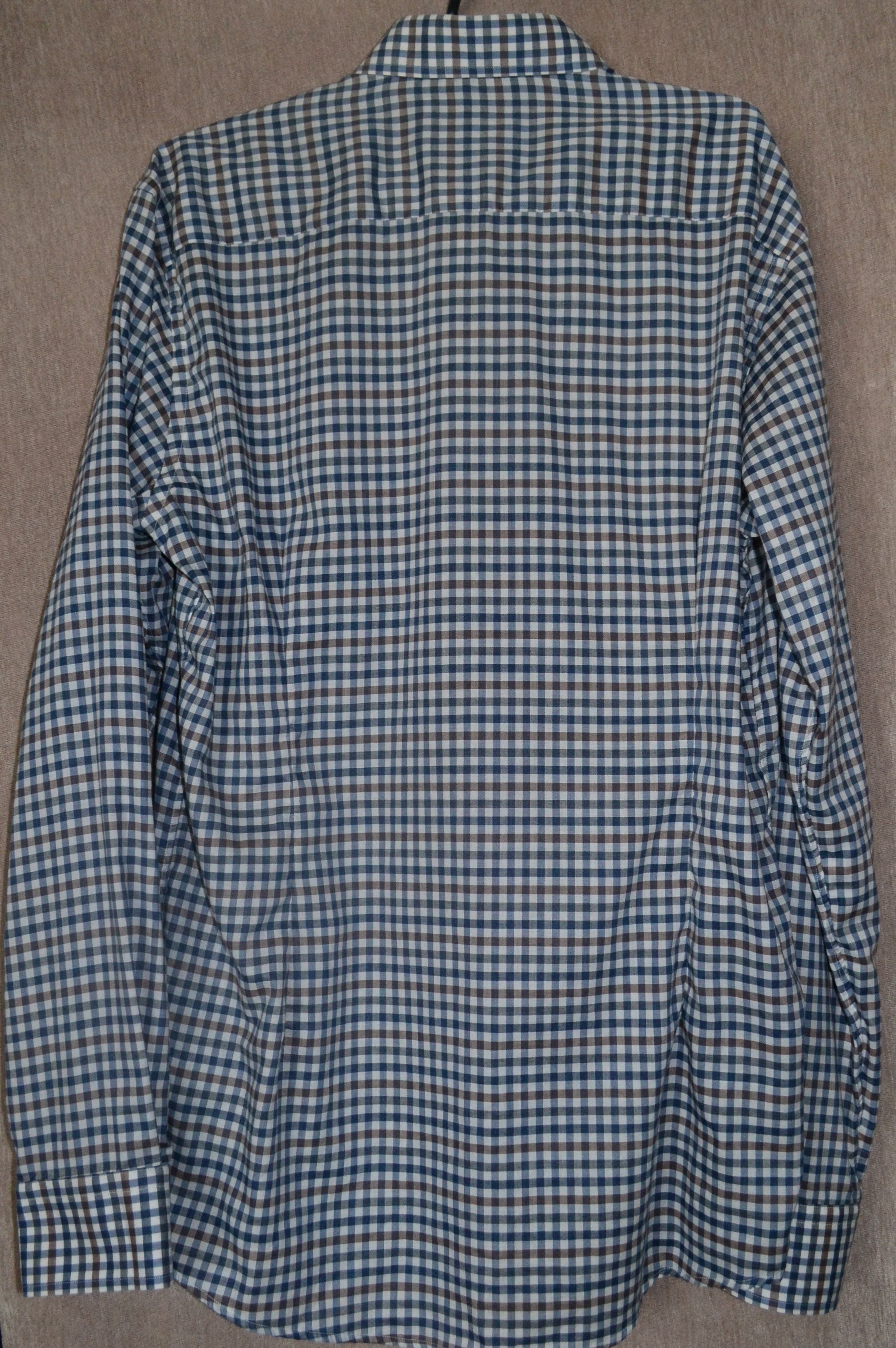 Designer × Eton Eton Checked Shirt Size 44 -17 1/2 Size US XL / EU 56 / 4 - 4 Thumbnail