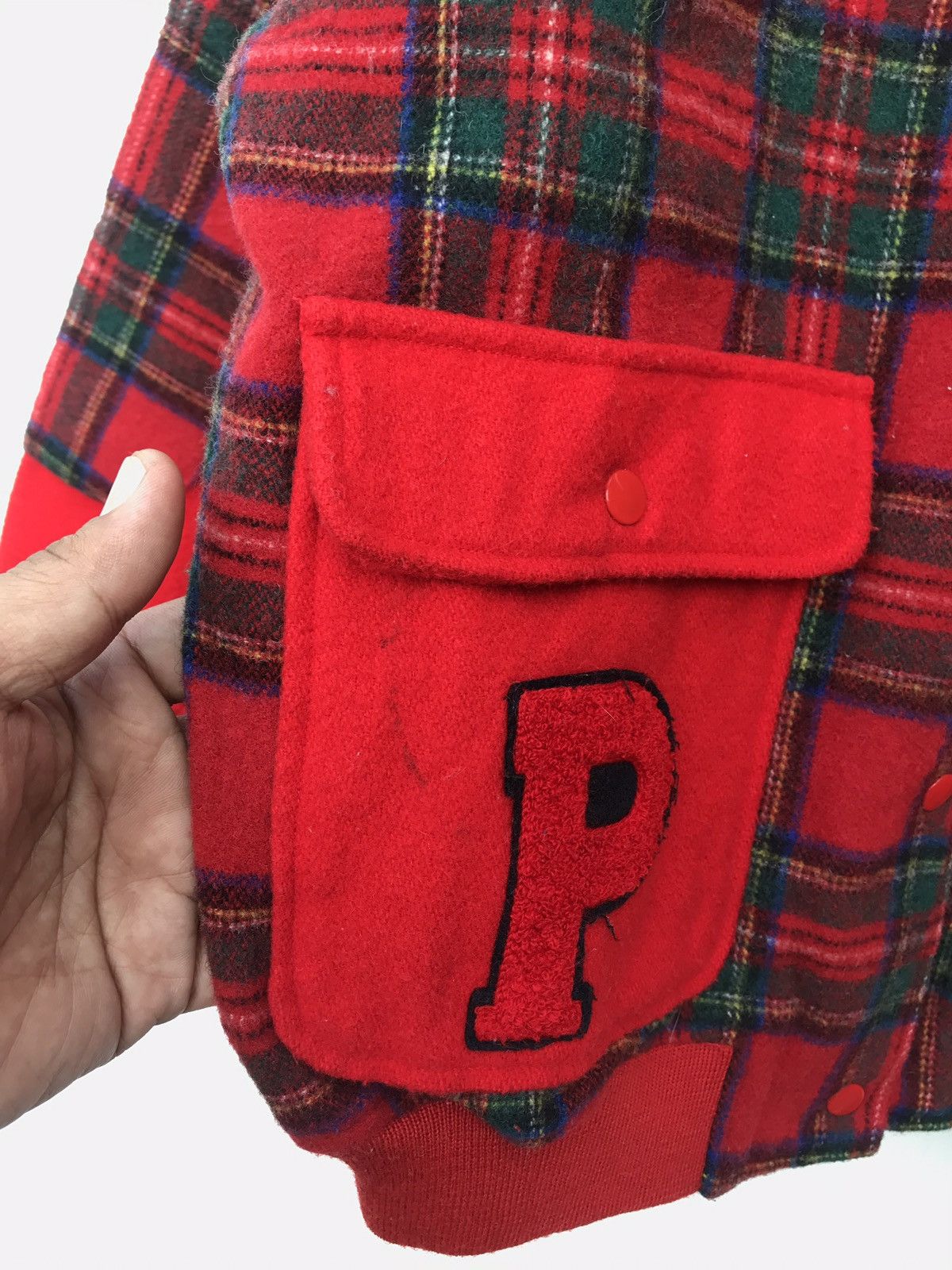 Other Arnold Palmer Tartan Varsity Streetwear Jacket (19” x 21.5”) Size US S / EU 44-46 / 1 - 4 Thumbnail