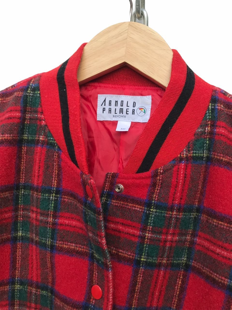 Other Arnold Palmer Tartan Varsity Streetwear Jacket (19” x 21.5”) Size US S / EU 44-46 / 1 - 3 Thumbnail